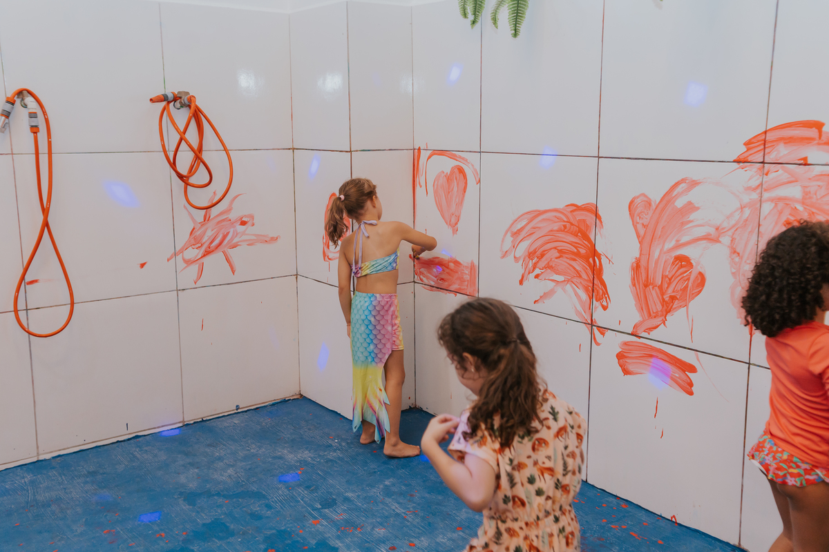 fotografia festa infantil 5 anos Isadora casa de festas loft 421 Río de Janeiro Tijuca fotografa familia tema sereia 