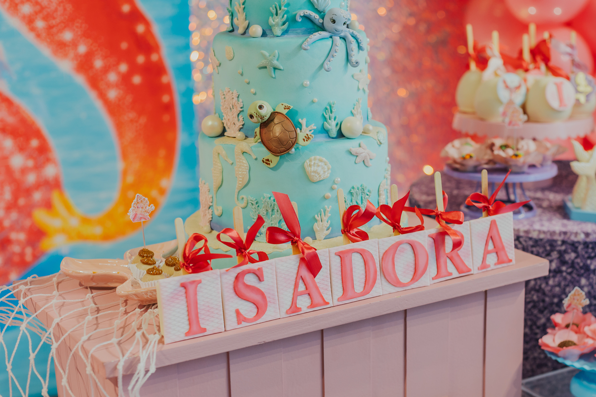 fotografia festa infantil 5 anos Isadora casa de festas loft 421 Río de Janeiro Tijuca fotografa familia tema sereia 