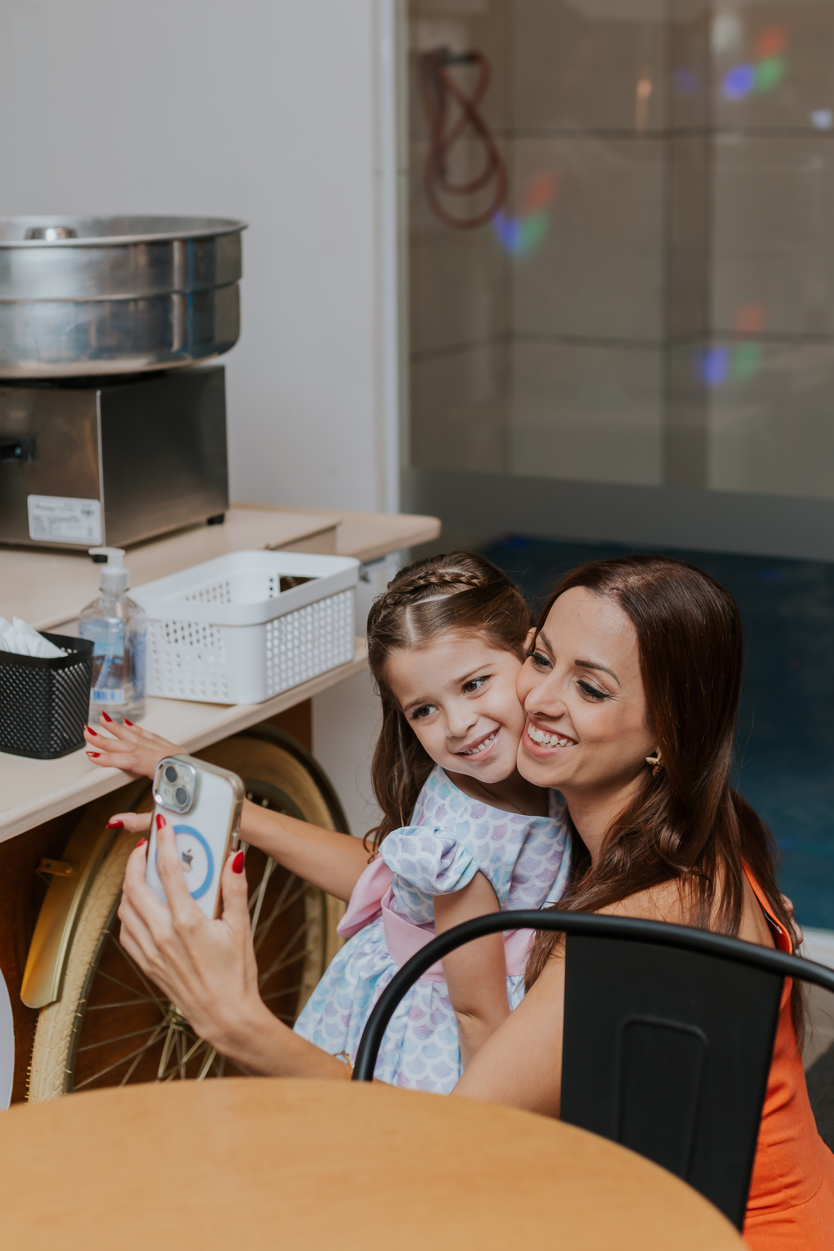 fotografia festa infantil 5 anos Isadora casa de festas loft 421 Río de Janeiro Tijuca fotografa familia tema sereia 