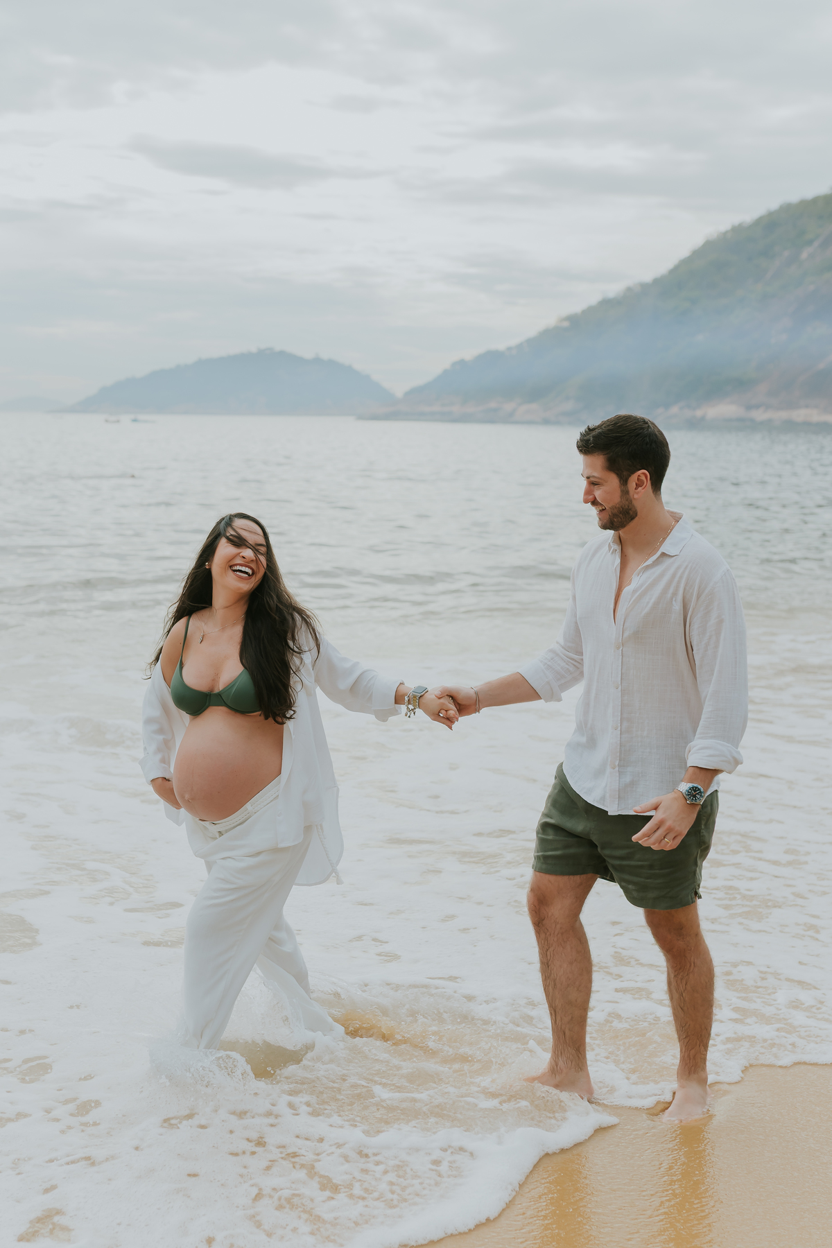 fotografa bruna Guerson fotografia ensaio gestante gravida a espera da Giovana praia vermelha urca rio de janeiro rj ao ar livre 