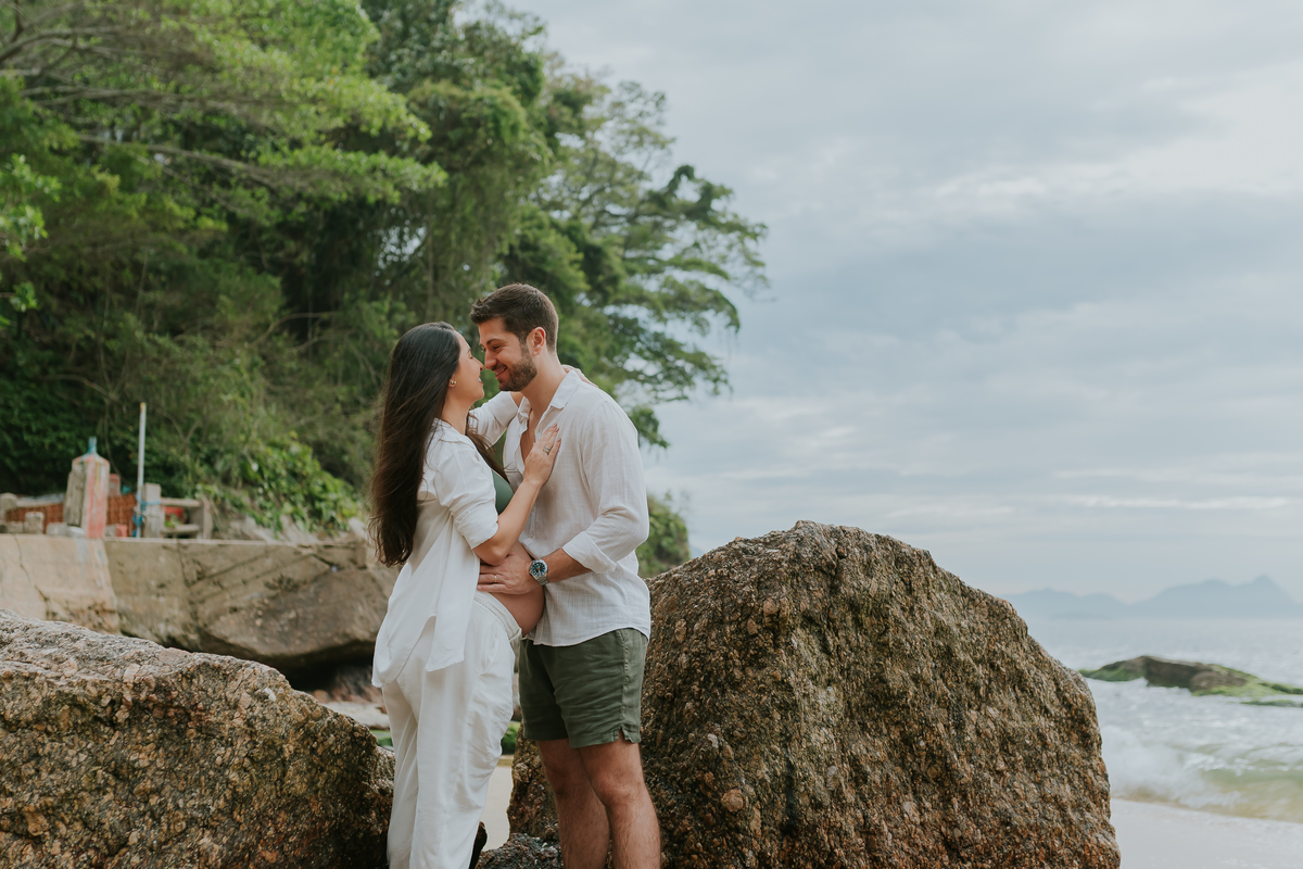 fotografa bruna Guerson fotografia ensaio gestante gravida a espera da Giovana praia vermelha urca rio de janeiro rj ao ar livre 