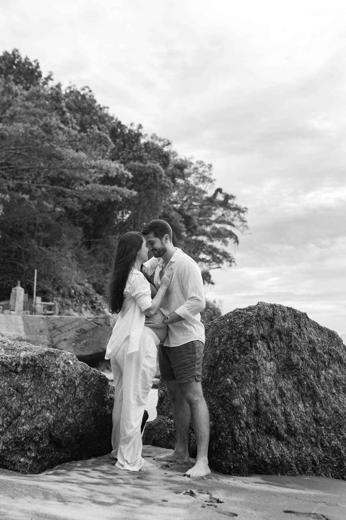 fotografa bruna Guerson fotografia ensaio gestante gravida a espera da Giovana praia vermelha urca rio de janeiro rj ao ar livre 
