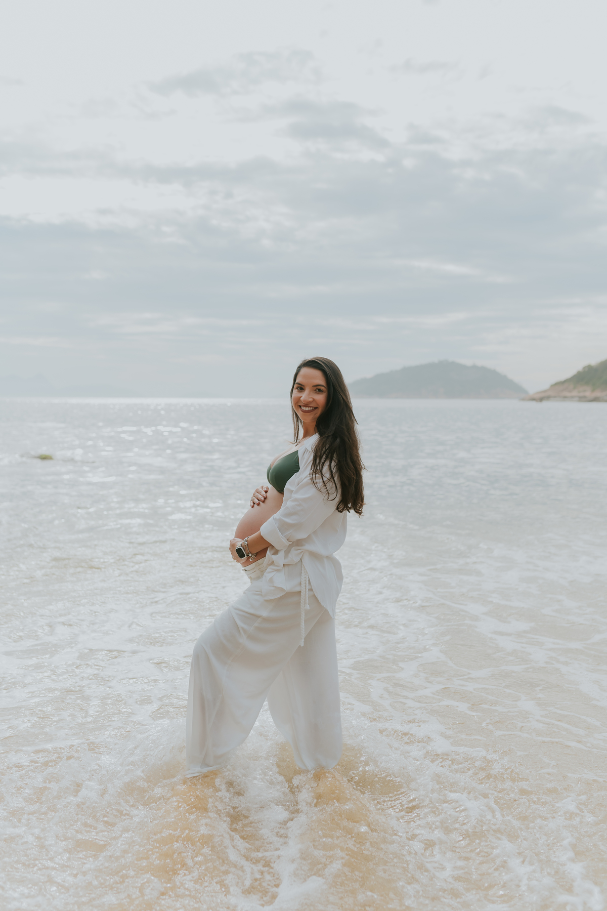 fotografa bruna Guerson fotografia ensaio gestante gravida a espera da Giovana praia vermelha urca rio de janeiro rj ao ar livre 
