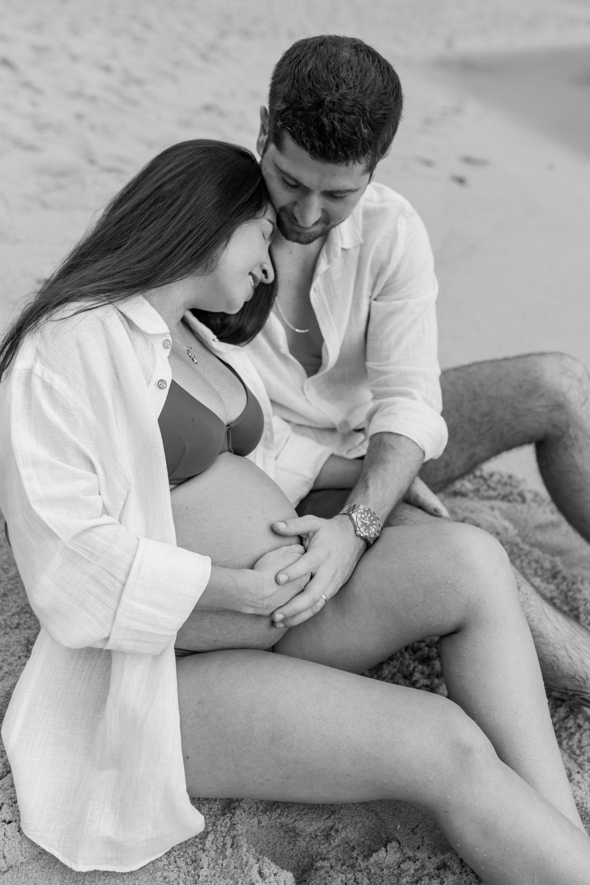 fotografa bruna Guerson fotografia ensaio gestante gravida a espera da Giovana praia vermelha urca rio de janeiro rj ao ar livre 