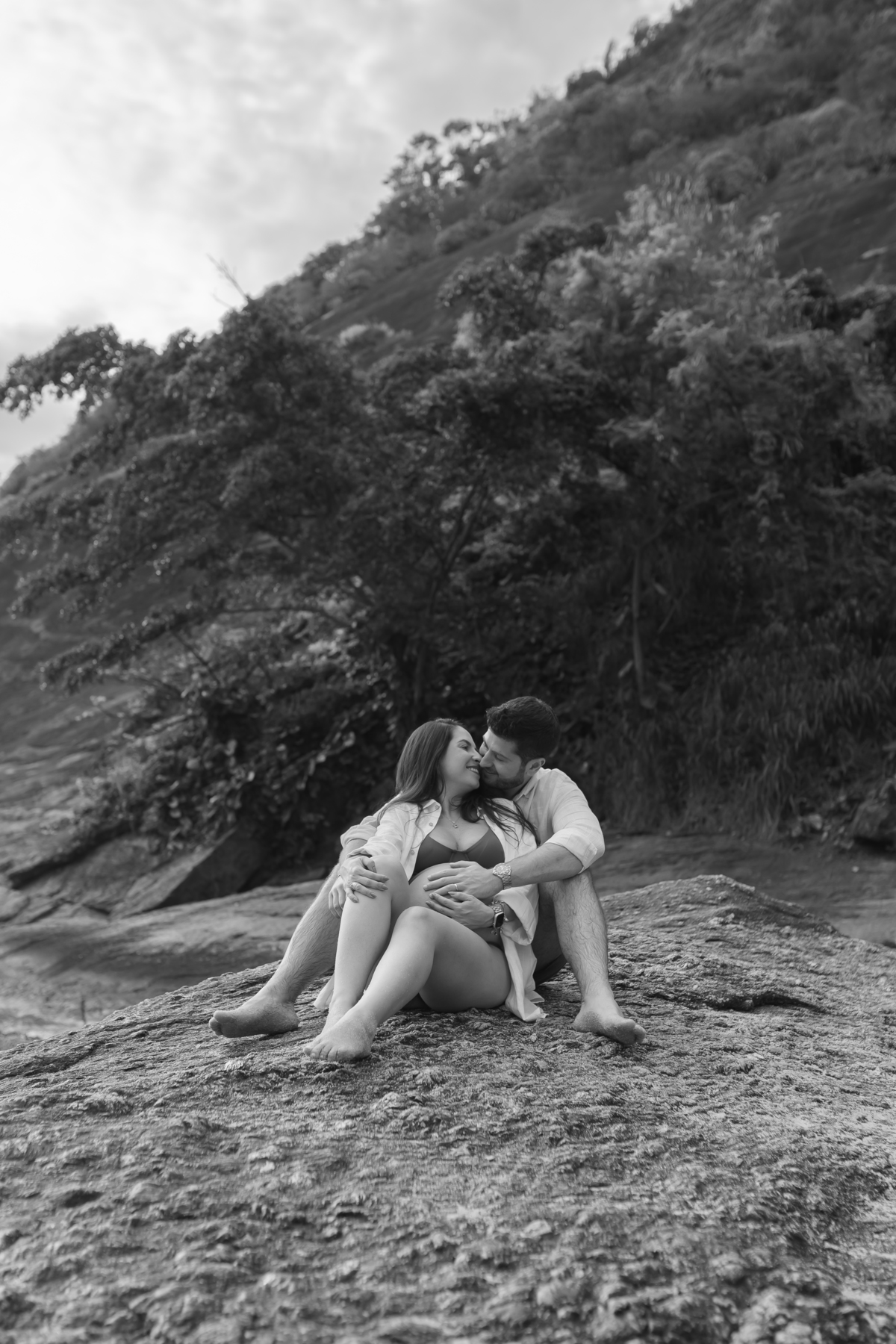 fotografa bruna Guerson fotografia ensaio gestante gravida a espera da Giovana praia vermelha urca rio de janeiro rj ao ar livre 