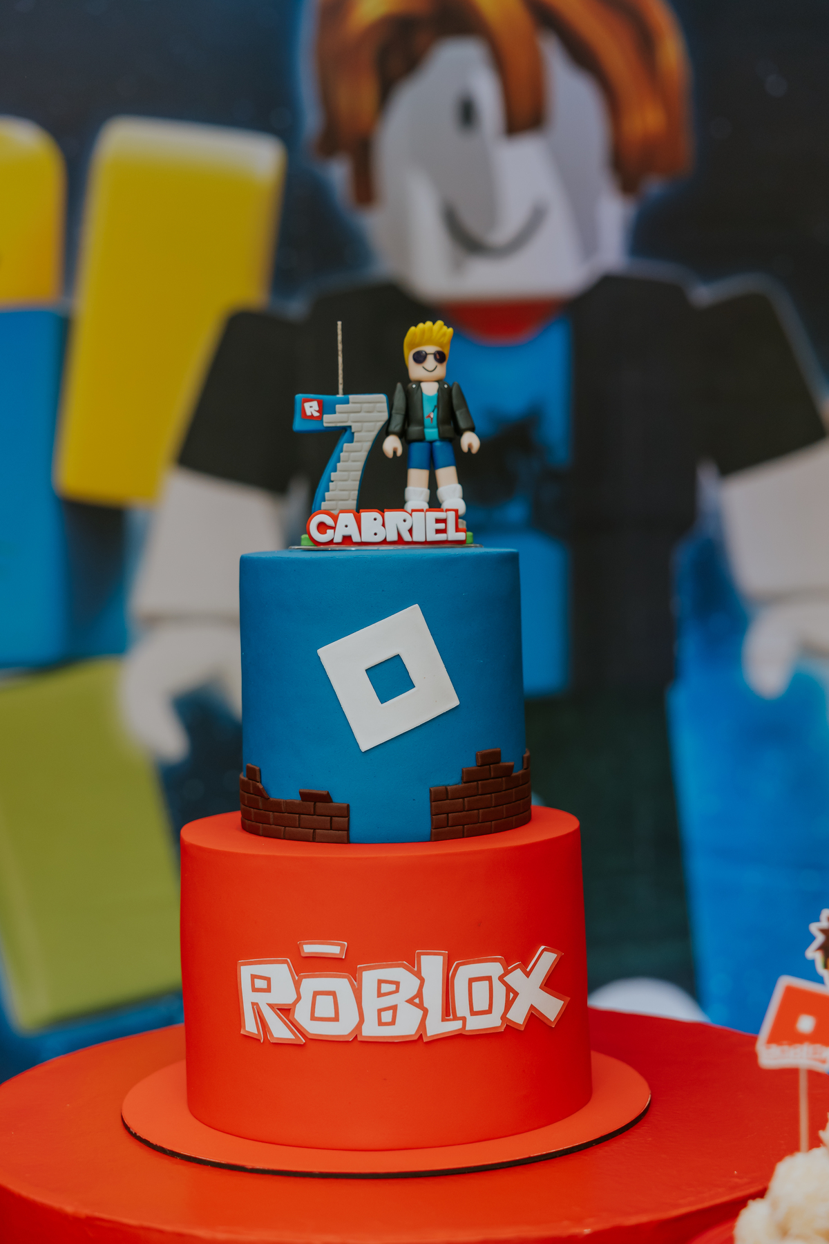 fotografia festa infantil casa de festas 7 anos Gabriel tema roblox fotografa rio de janeiro quintal aventura Botafogo rj 