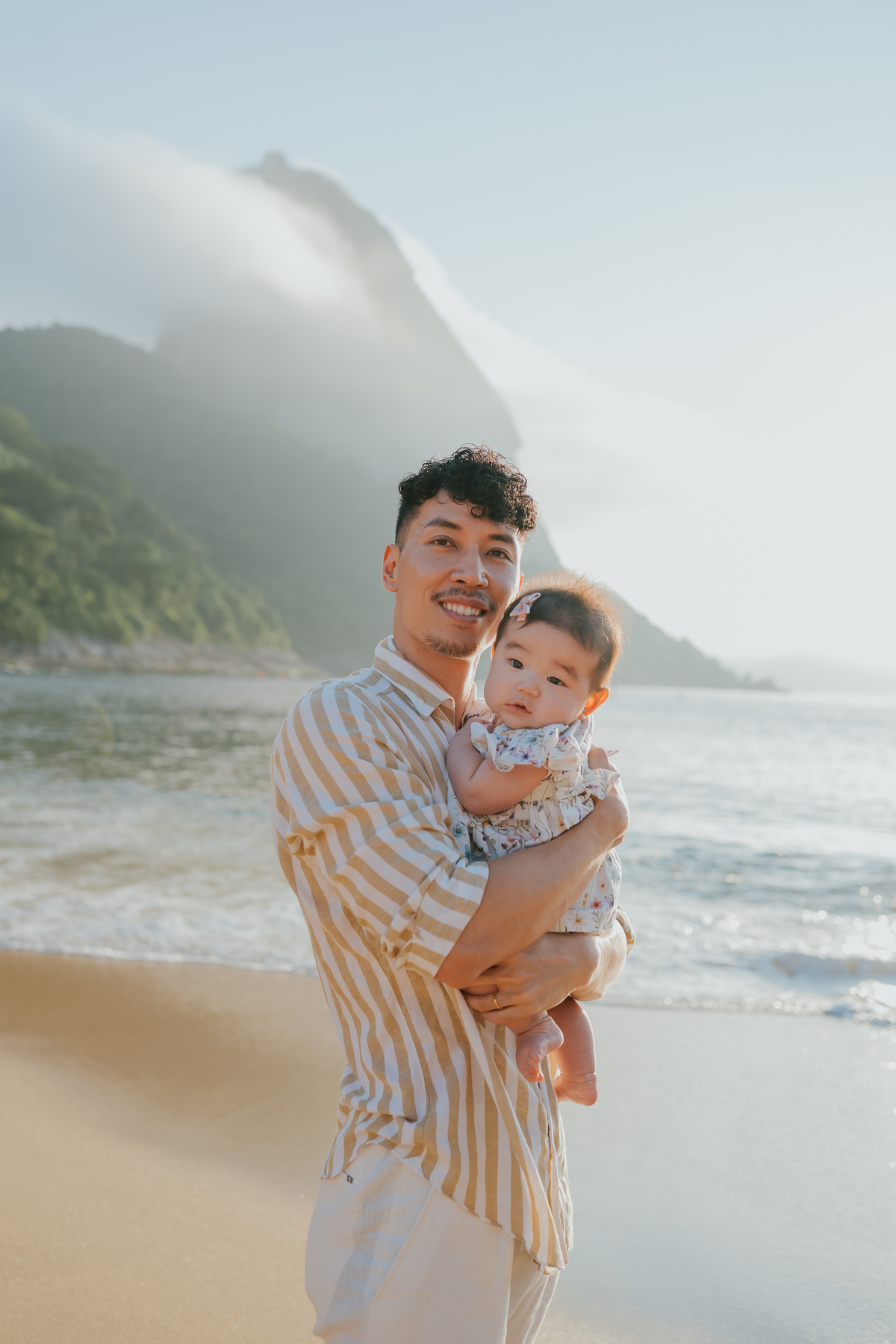 fotografia ensaio de familia externo 6 meses mariko praia vermelha urca rj Rio de Janeiro fotografa 