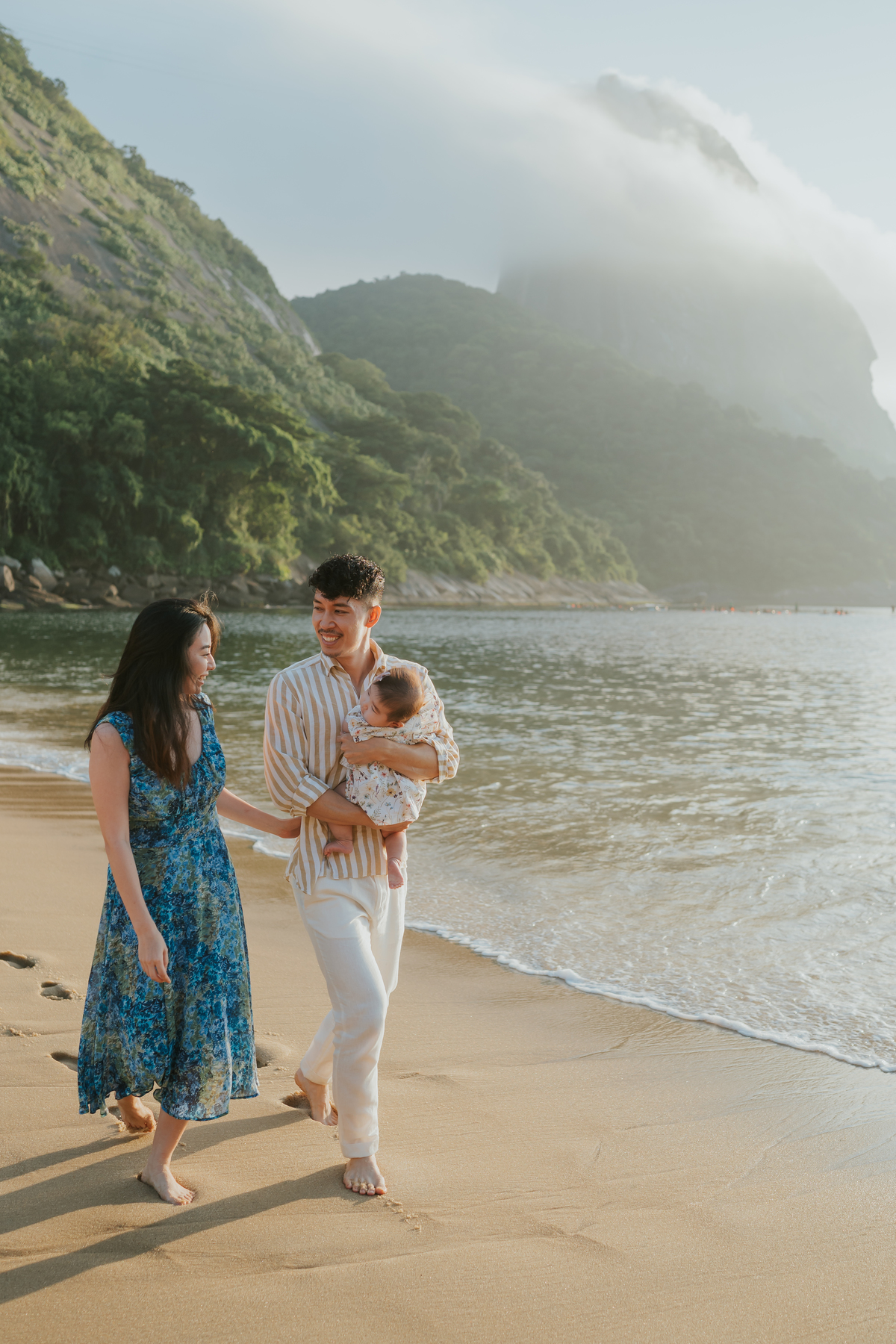 fotografia ensaio de familia externo 6 meses mariko praia vermelha urca rj Rio de Janeiro fotografa 