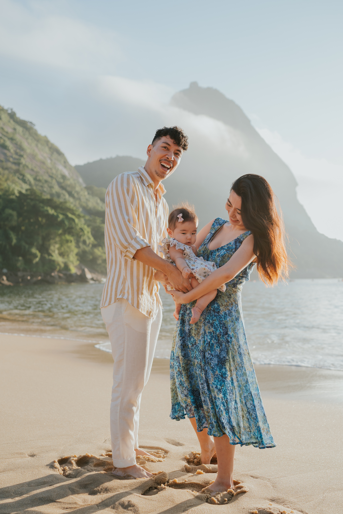 fotografia ensaio de familia externo 6 meses mariko praia vermelha urca rj Rio de Janeiro fotografa 