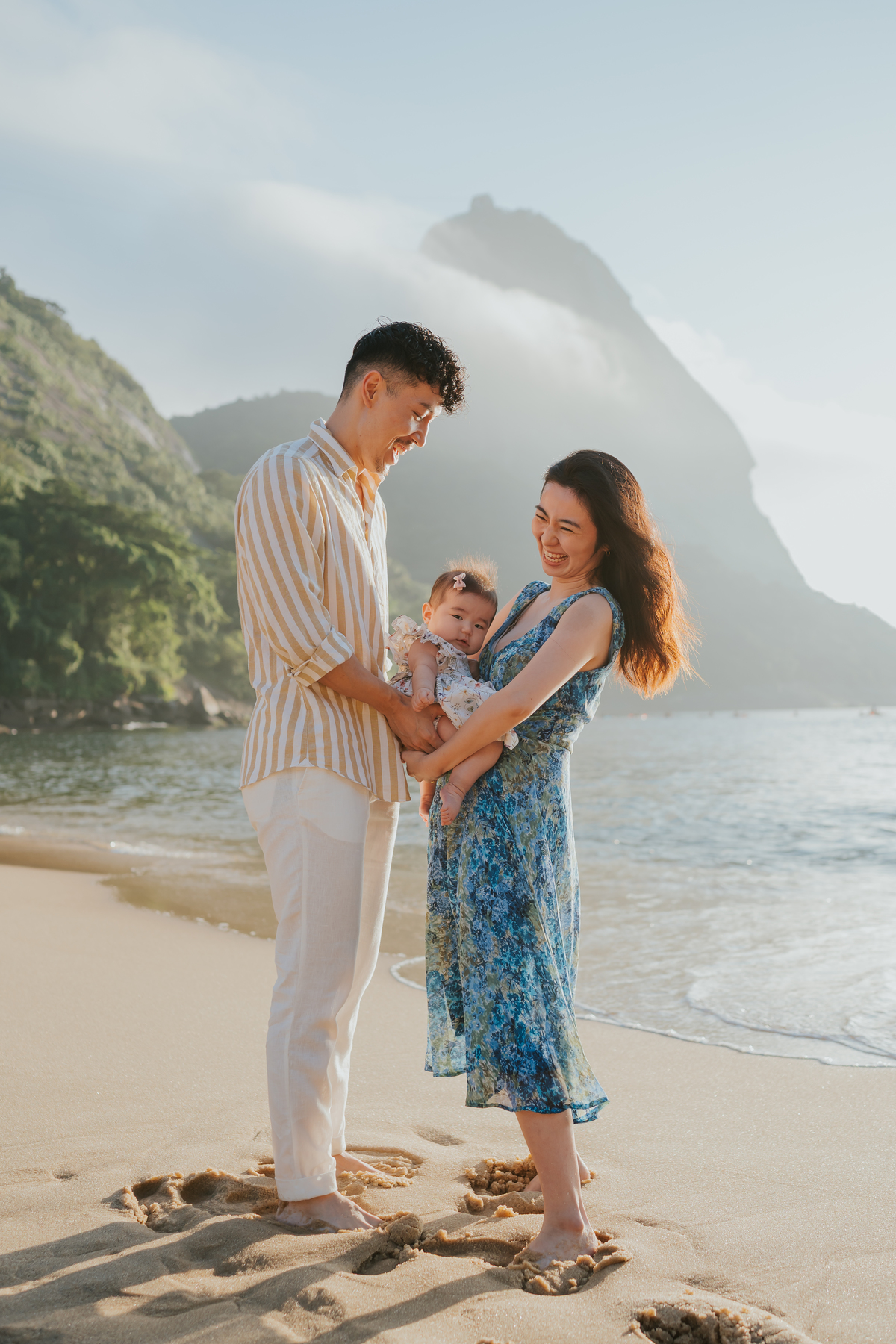 fotografia ensaio de familia externo 6 meses mariko praia vermelha urca rj Rio de Janeiro fotografa 