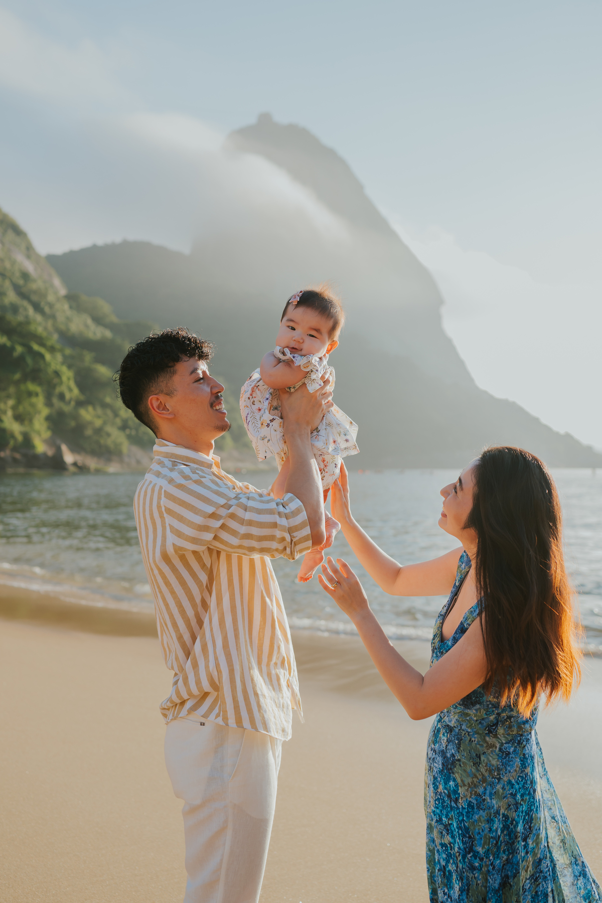fotografia ensaio de familia externo 6 meses mariko praia vermelha urca rj Rio de Janeiro fotografa 