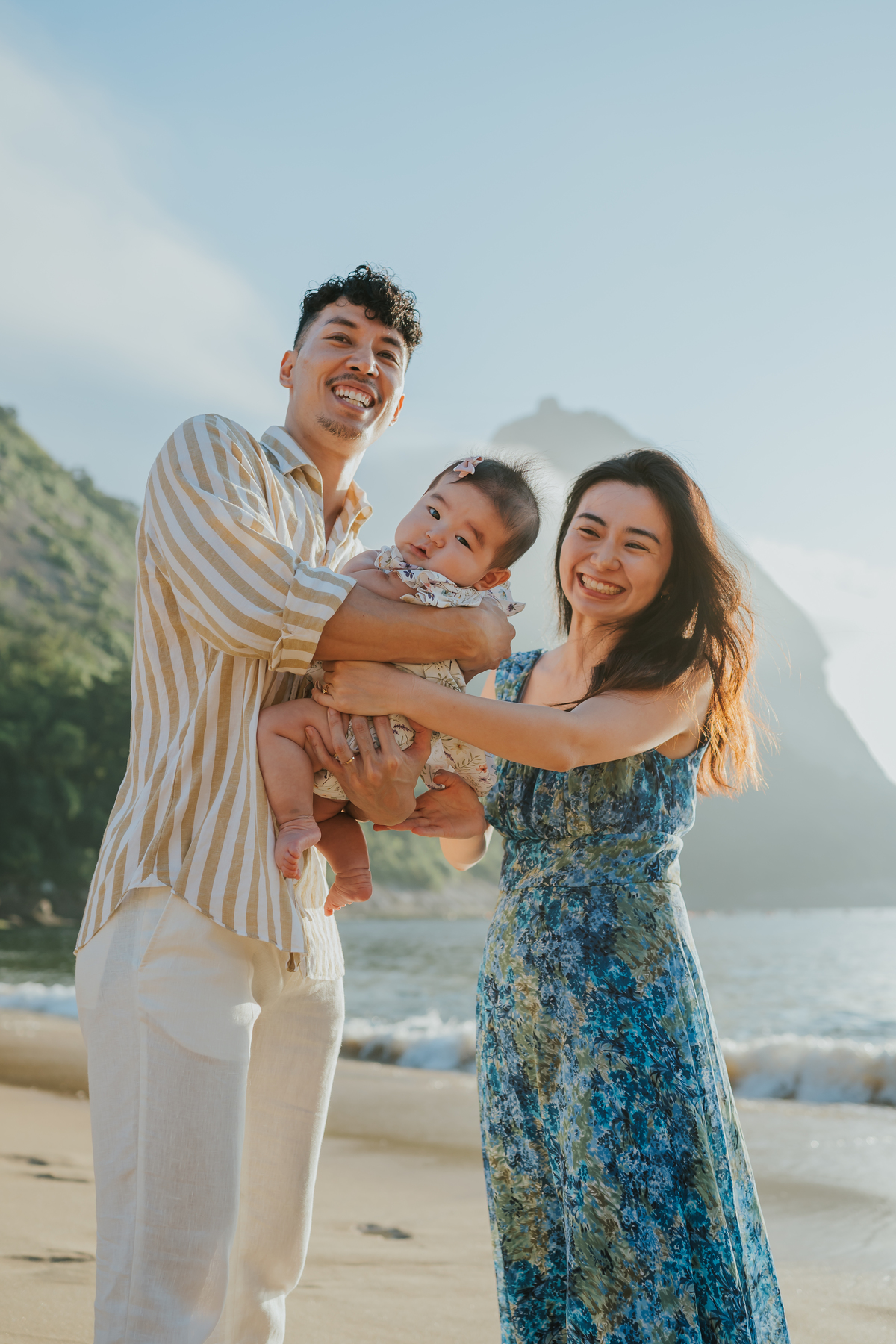 fotografia ensaio de familia externo 6 meses mariko praia vermelha urca rj Rio de Janeiro fotografa 