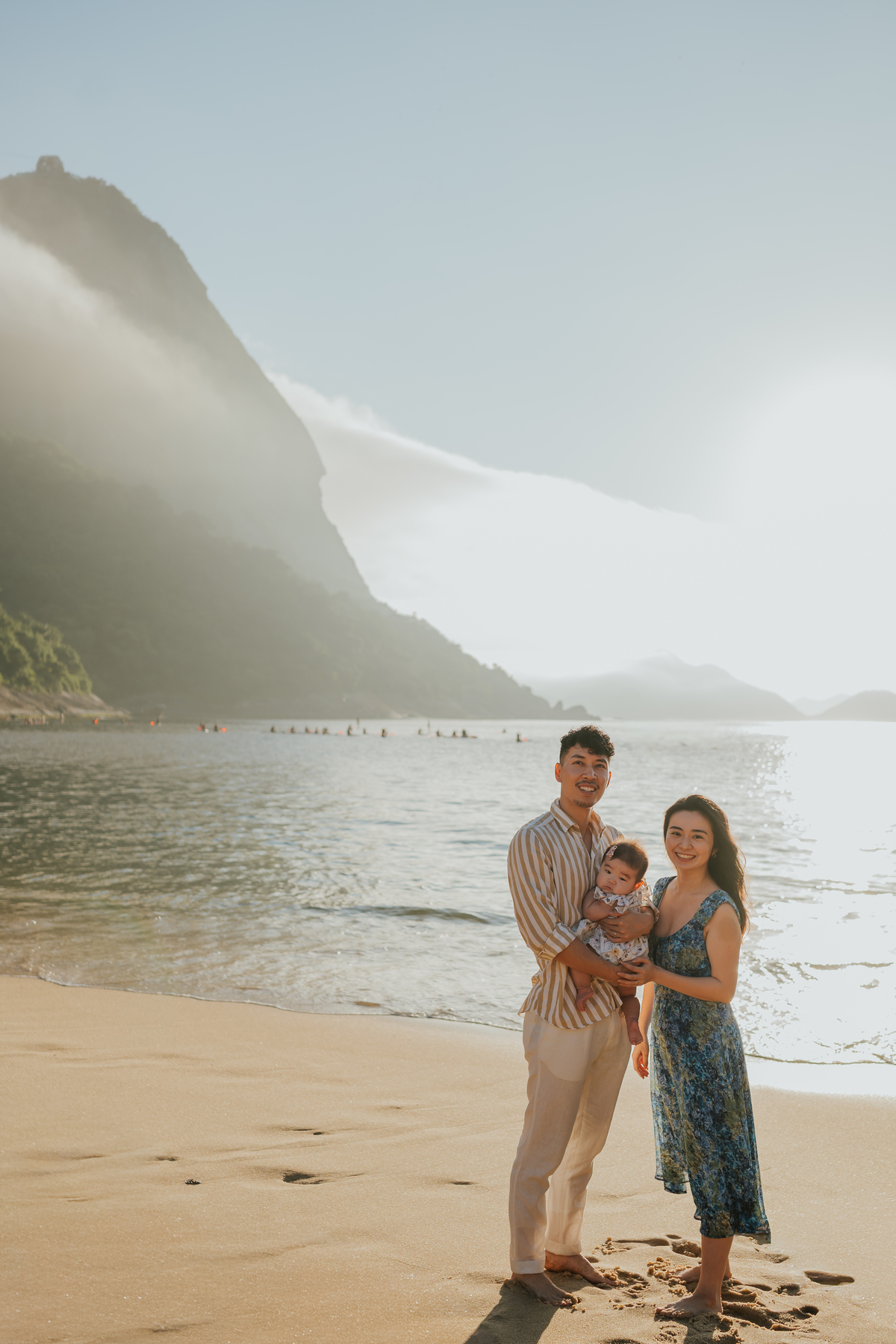 fotografia ensaio de familia externo 6 meses mariko praia vermelha urca rj Rio de Janeiro fotografa 