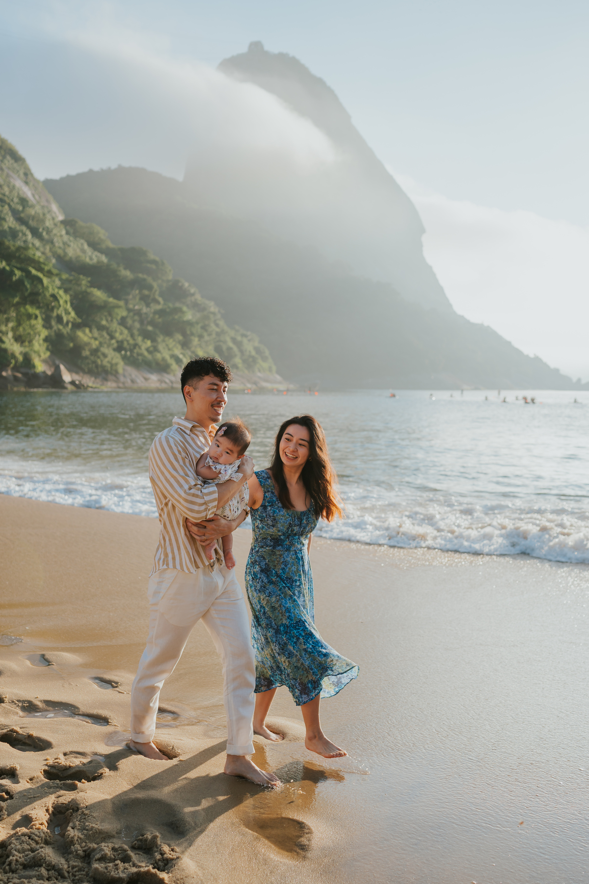 fotografia ensaio de familia externo 6 meses mariko praia vermelha urca rj Rio de Janeiro fotografa 
