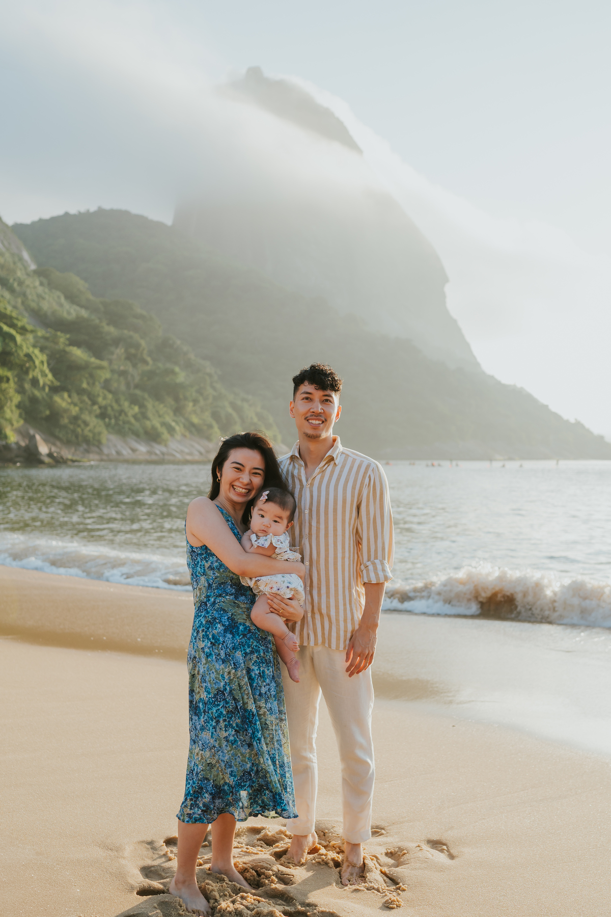 fotografia ensaio de familia externo 6 meses mariko praia vermelha urca rj Rio de Janeiro fotografa 
