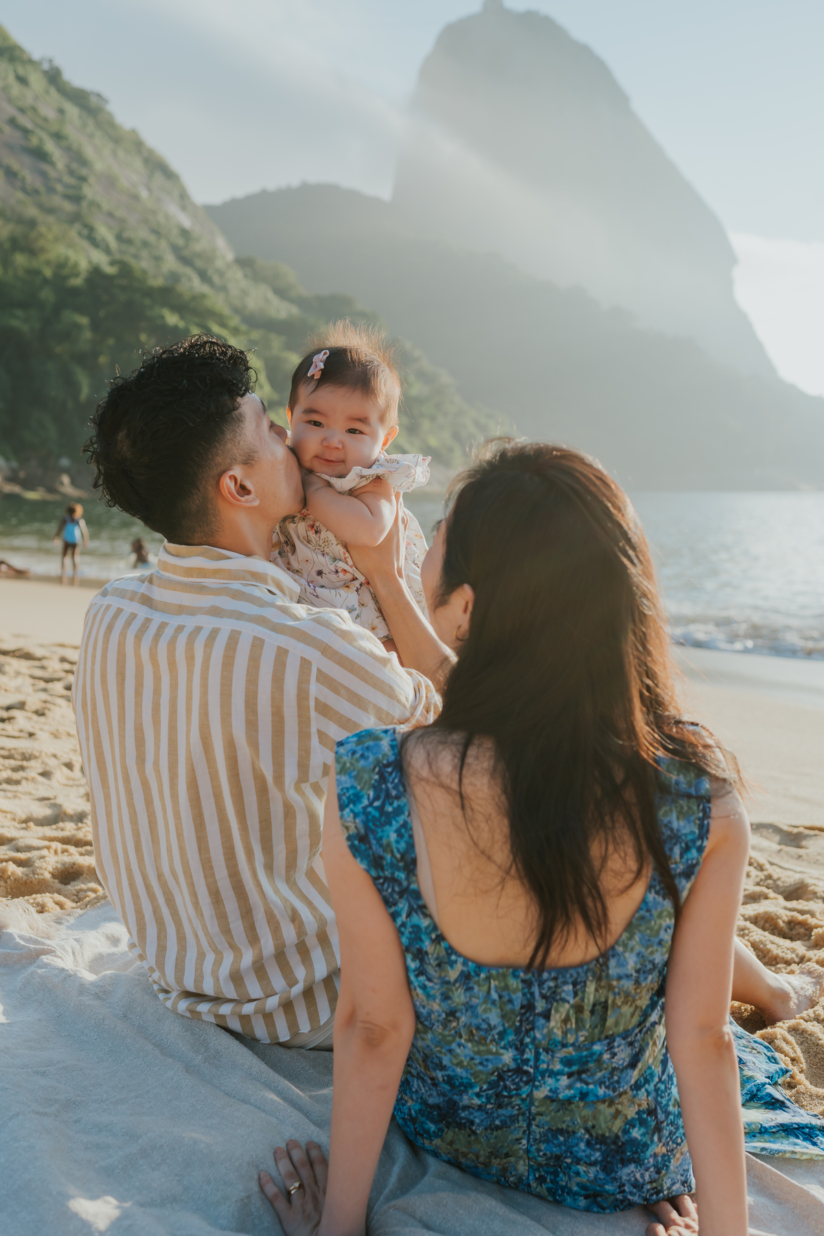 fotografia ensaio de familia externo 6 meses mariko praia vermelha urca rj Rio de Janeiro fotografa 