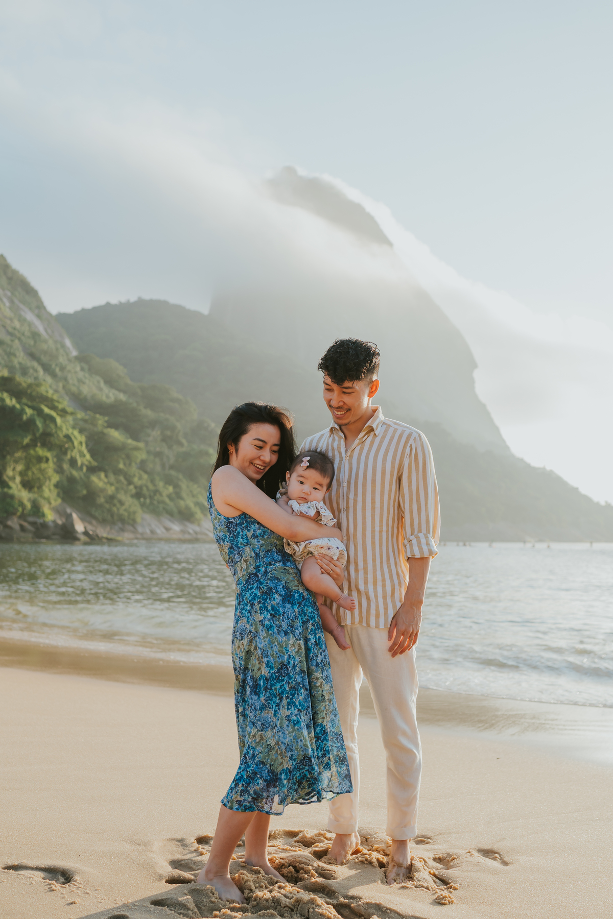 fotografia ensaio de familia externo 6 meses mariko praia vermelha urca rj Rio de Janeiro fotografa 