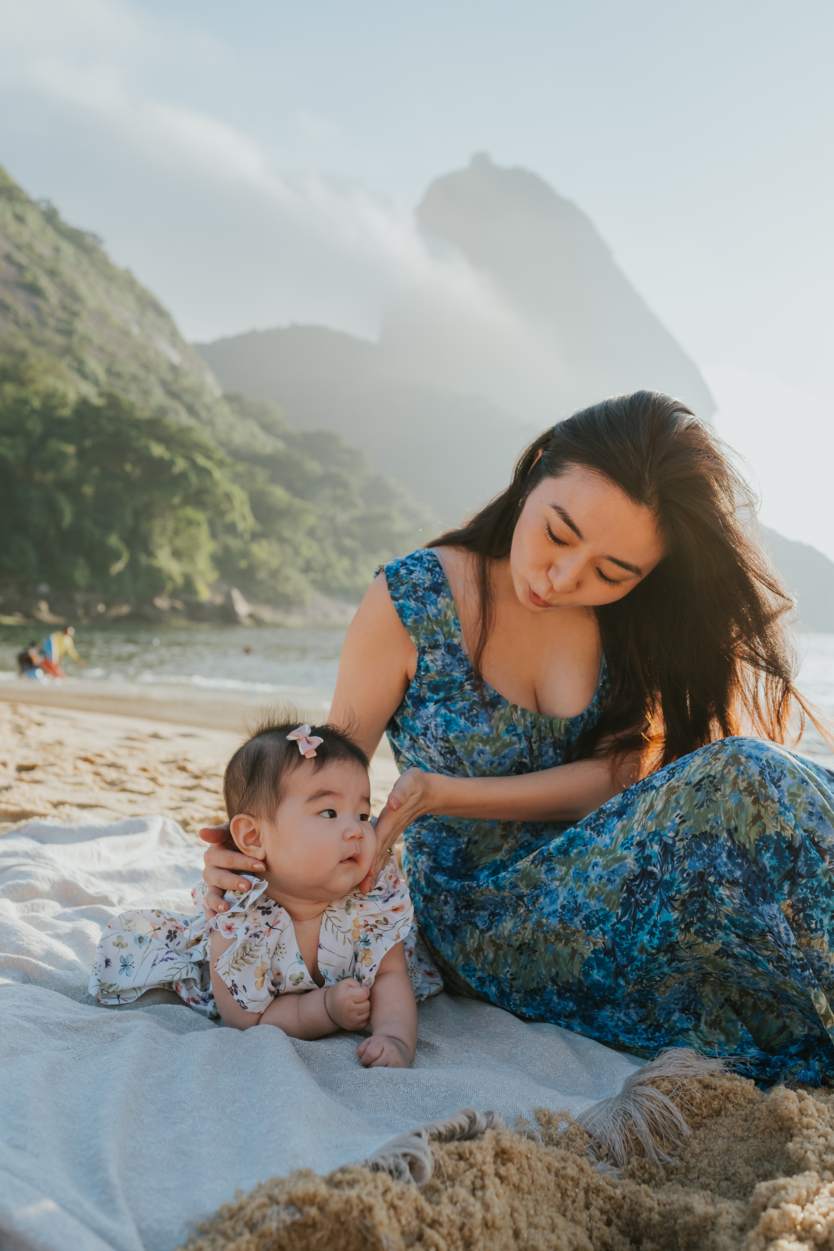 fotografia ensaio de familia externo 6 meses mariko praia vermelha urca rj Rio de Janeiro fotografa 