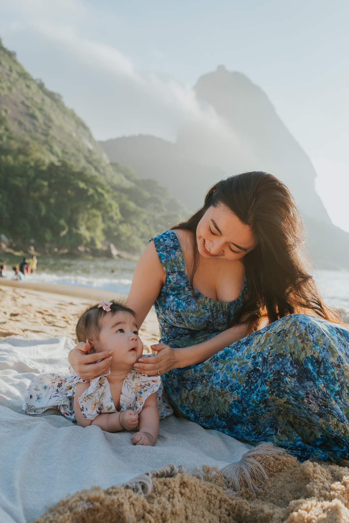 fotografia ensaio de familia externo 6 meses mariko praia vermelha urca rj Rio de Janeiro fotografa 