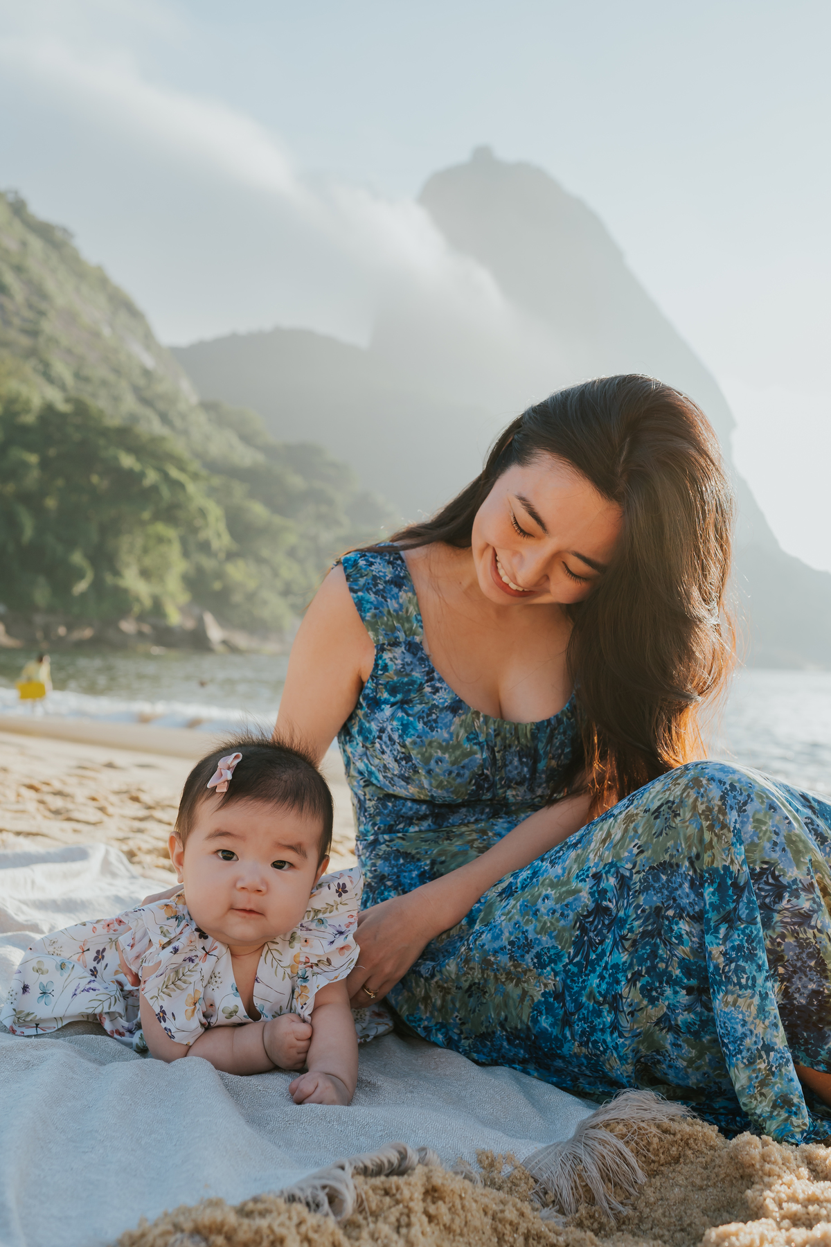 fotografia ensaio de familia externo 6 meses mariko praia vermelha urca rj Rio de Janeiro fotografa 