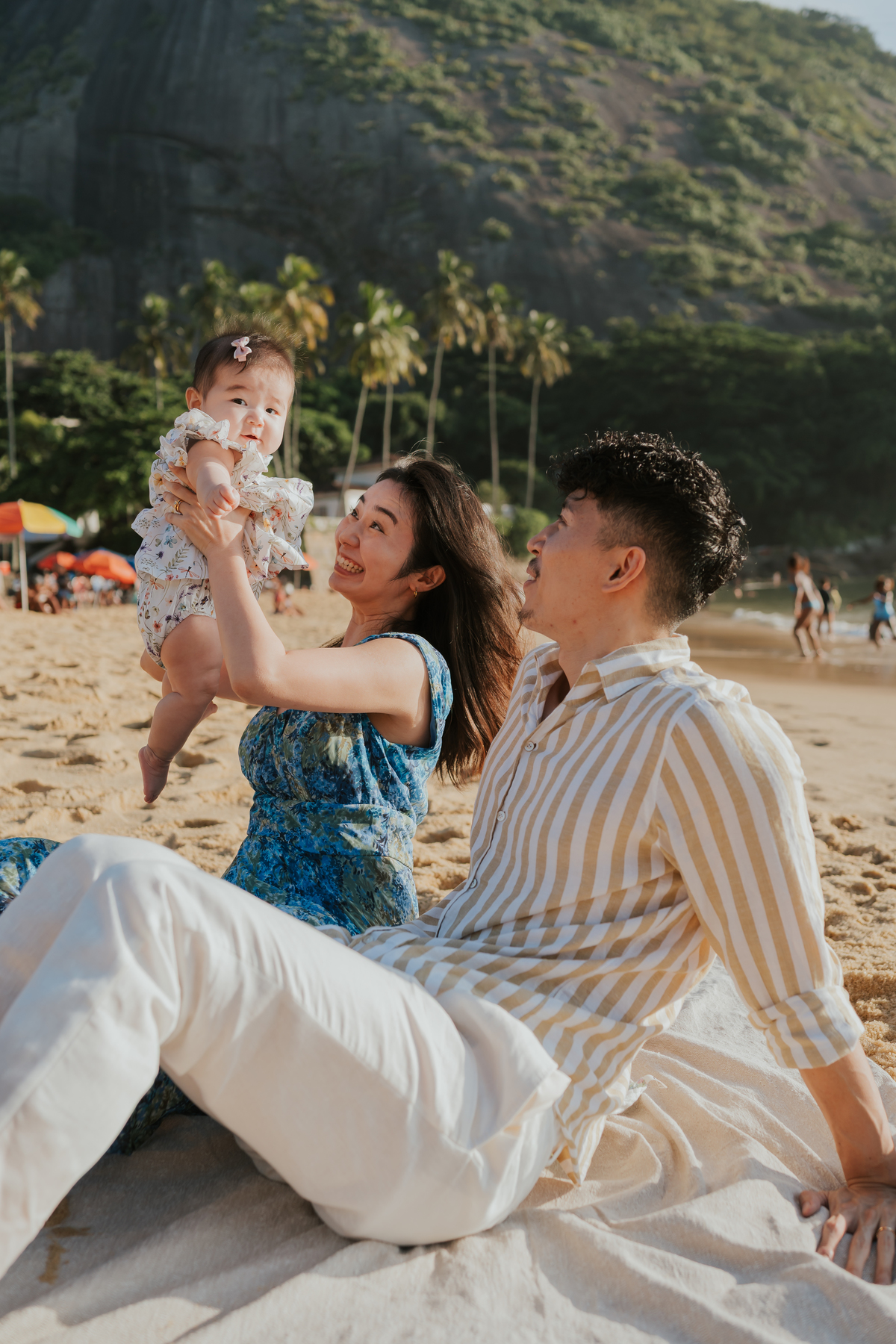 fotografia ensaio de familia externo 6 meses mariko praia vermelha urca rj Rio de Janeiro fotografa 