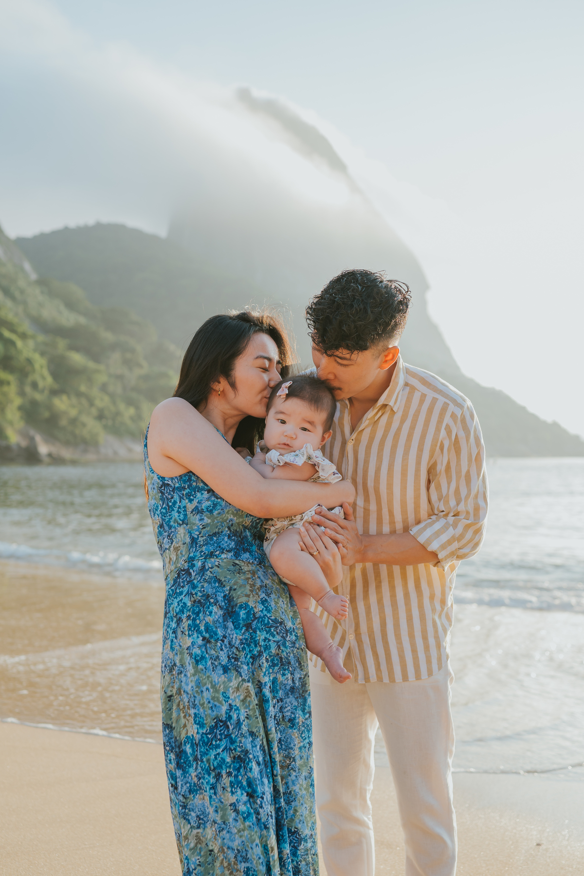 fotografia ensaio de familia externo 6 meses mariko praia vermelha urca rj Rio de Janeiro fotografa 