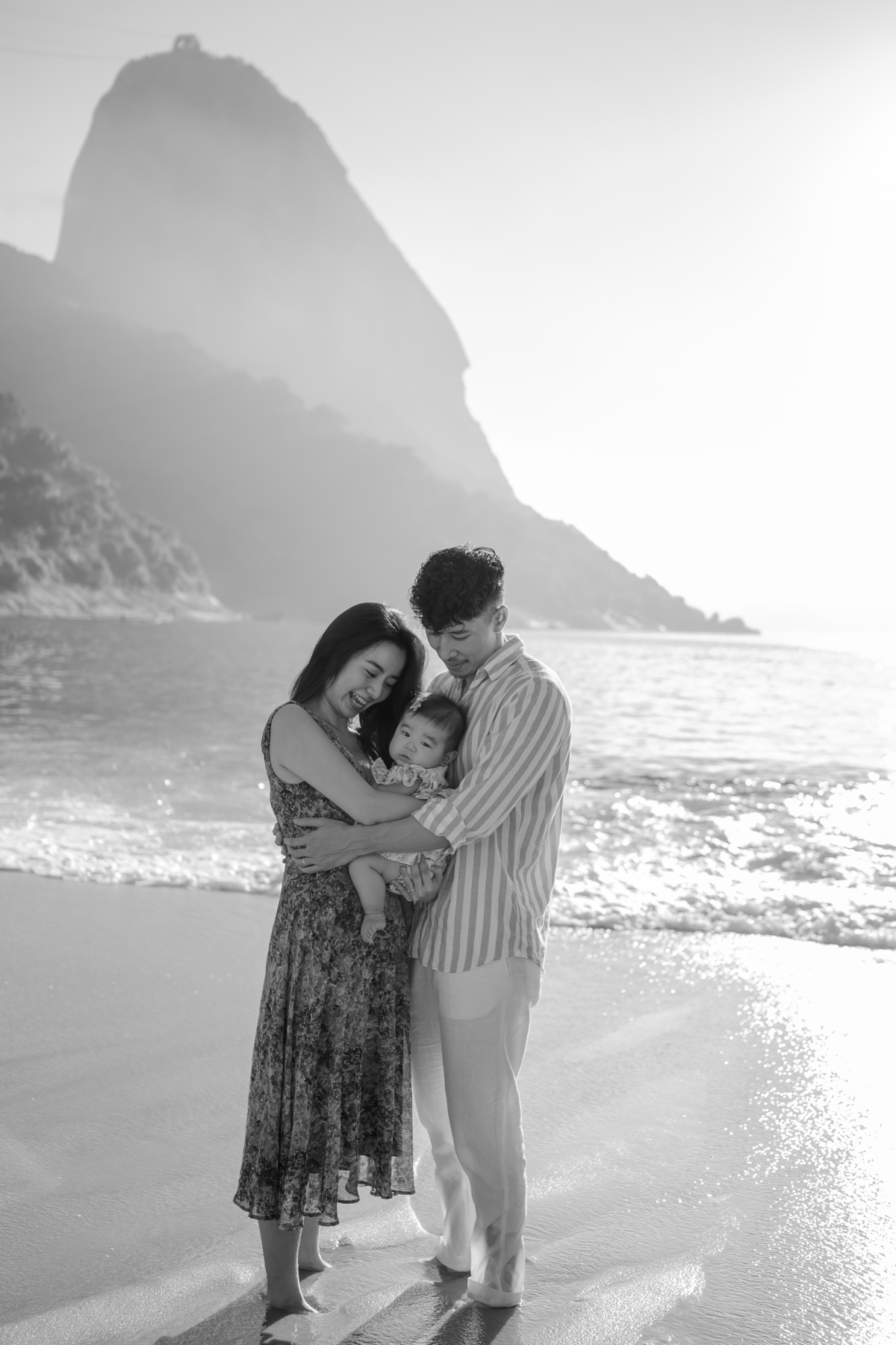 fotografia ensaio de familia externo 6 meses mariko praia vermelha urca rj Rio de Janeiro fotografa 