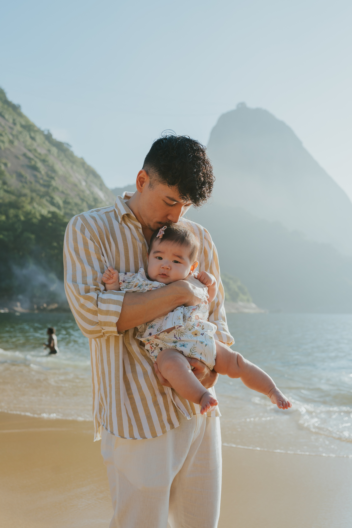 fotografia ensaio de familia externo 6 meses mariko praia vermelha urca rj Rio de Janeiro fotografa 