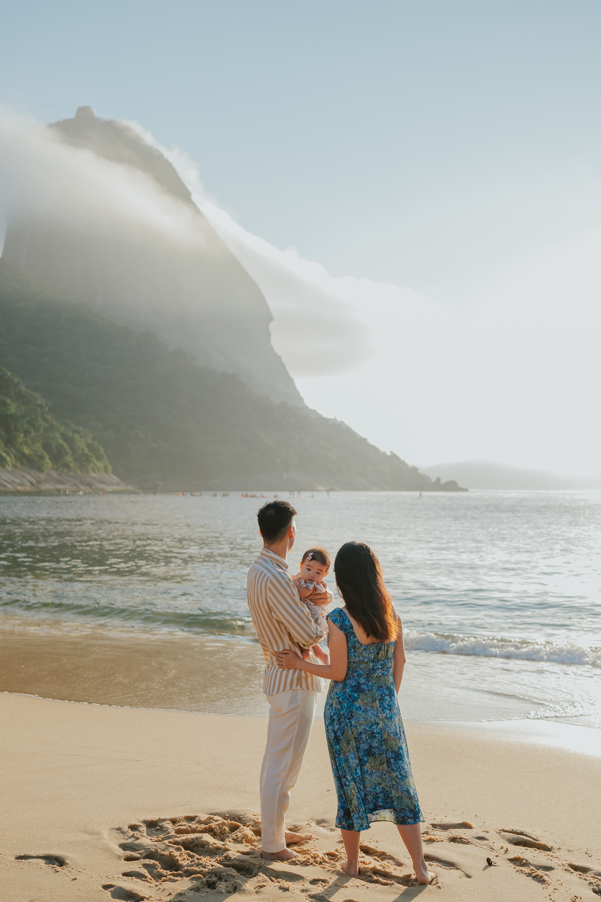 fotografia ensaio de familia externo 6 meses mariko praia vermelha urca rj Rio de Janeiro fotografa 