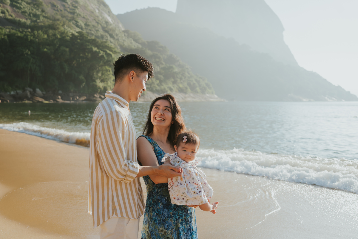 fotografia ensaio de familia externo 6 meses mariko praia vermelha urca rj Rio de Janeiro fotografa 
