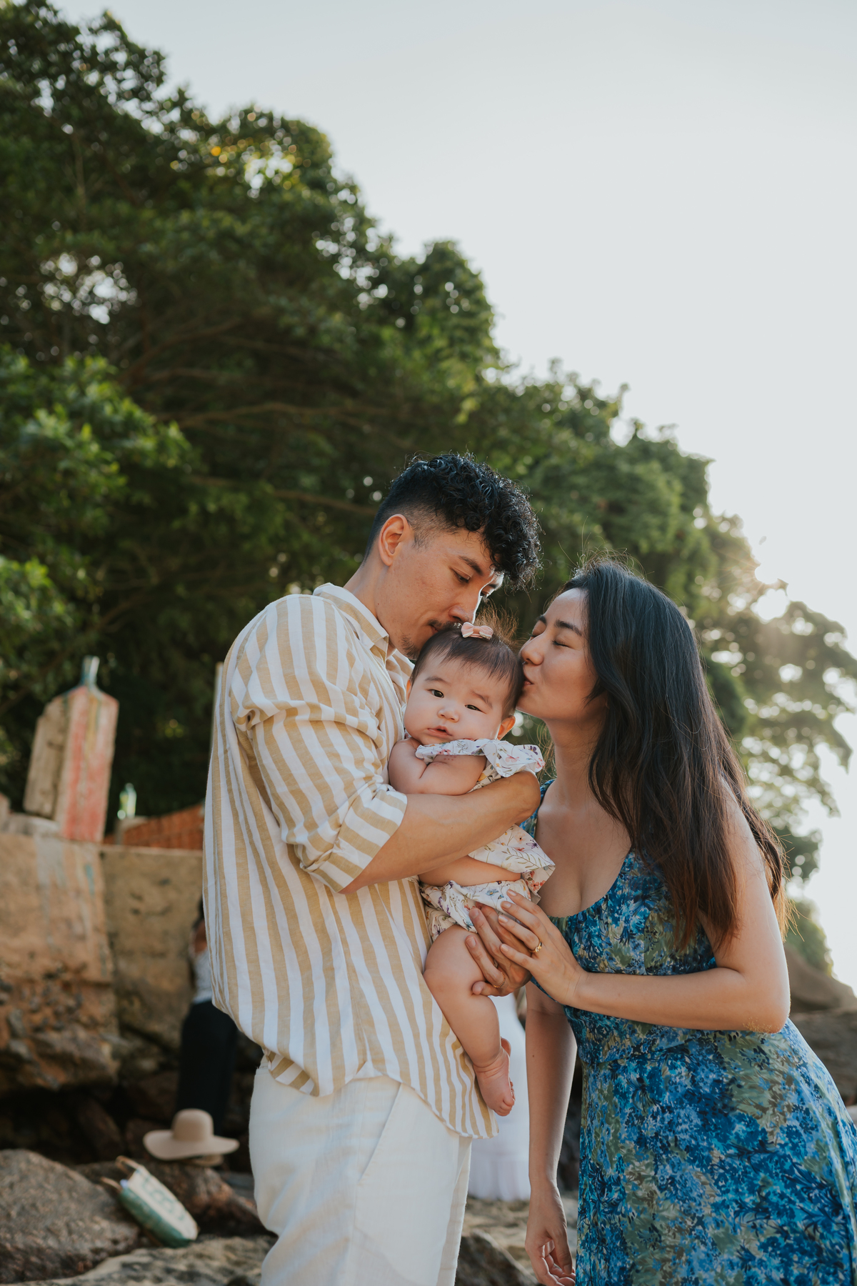 fotografia ensaio de familia externo 6 meses mariko praia vermelha urca rj Rio de Janeiro fotografa 
