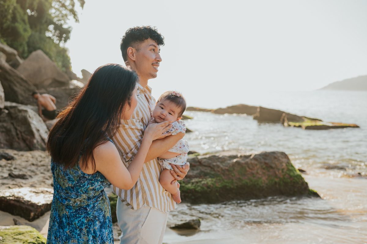 fotografia ensaio de familia externo 6 meses mariko praia vermelha urca rj Rio de Janeiro fotografa 