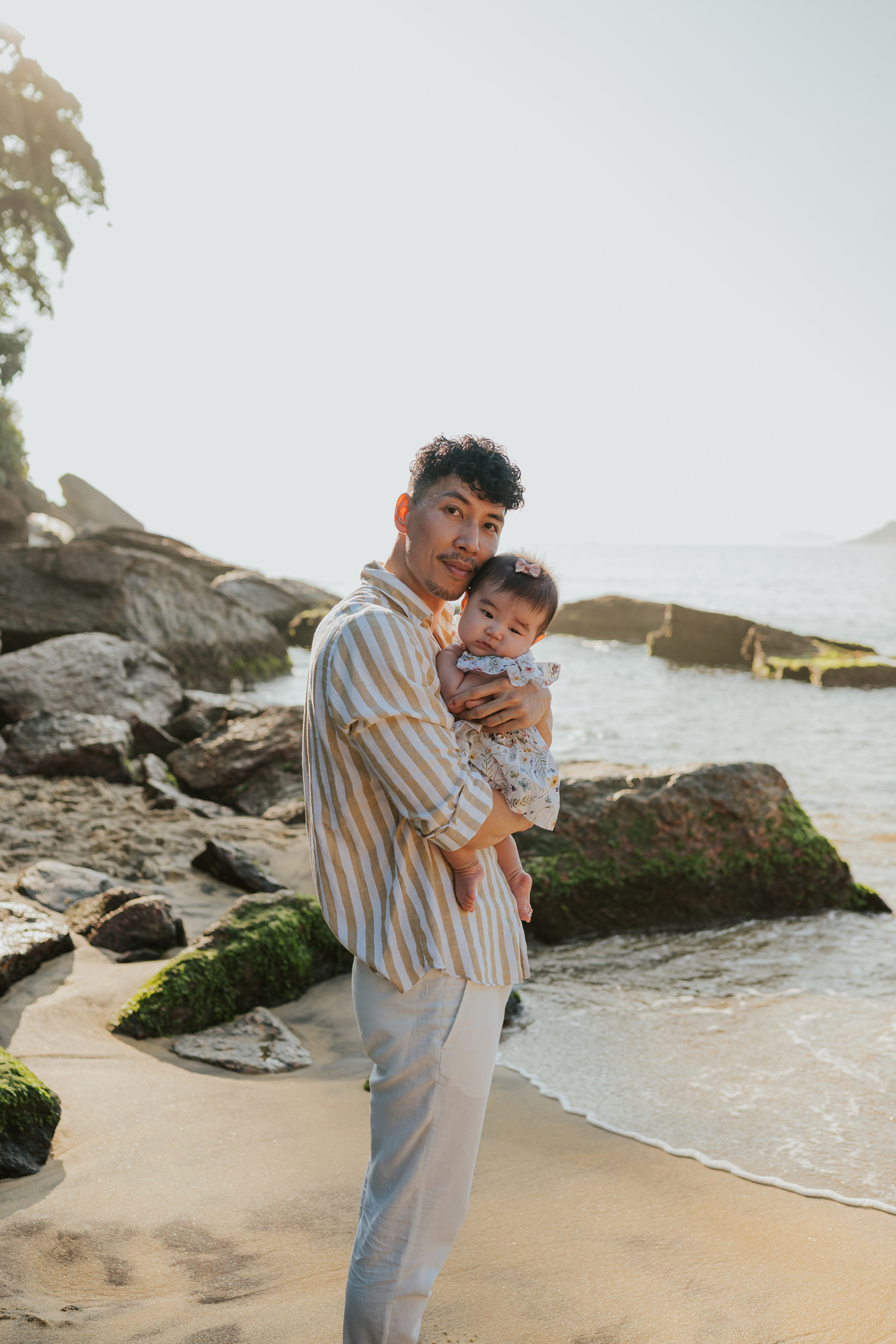 fotografia ensaio de familia externo 6 meses mariko praia vermelha urca rj Rio de Janeiro fotografa 