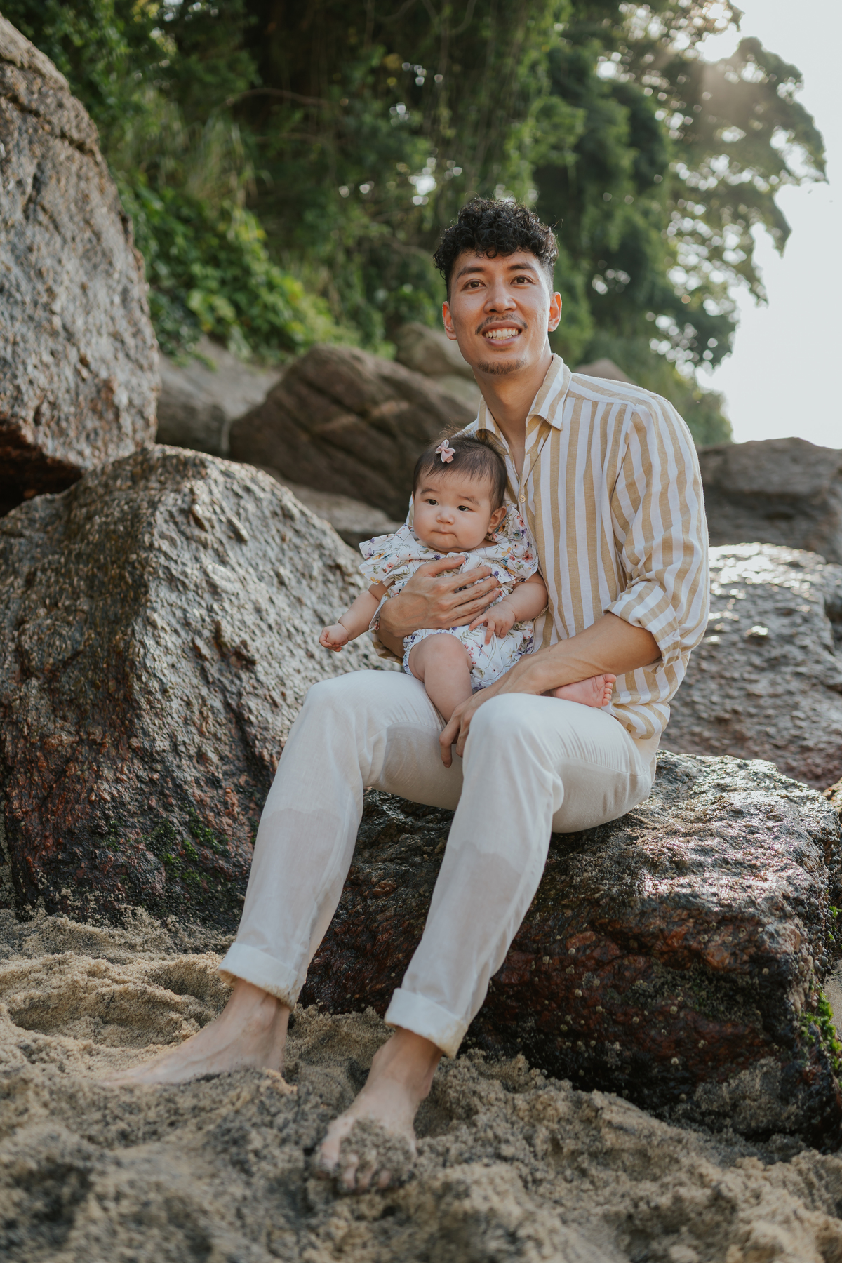 fotografia ensaio de familia externo 6 meses mariko praia vermelha urca rj Rio de Janeiro fotografa 