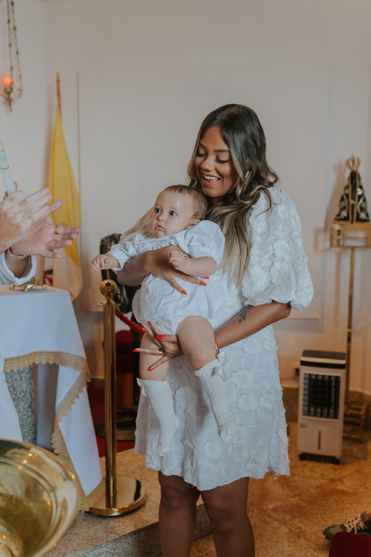 fotografia batizado batismo maitê cristo redentor Rio de Janeiro rj fotografa família cerimonia 