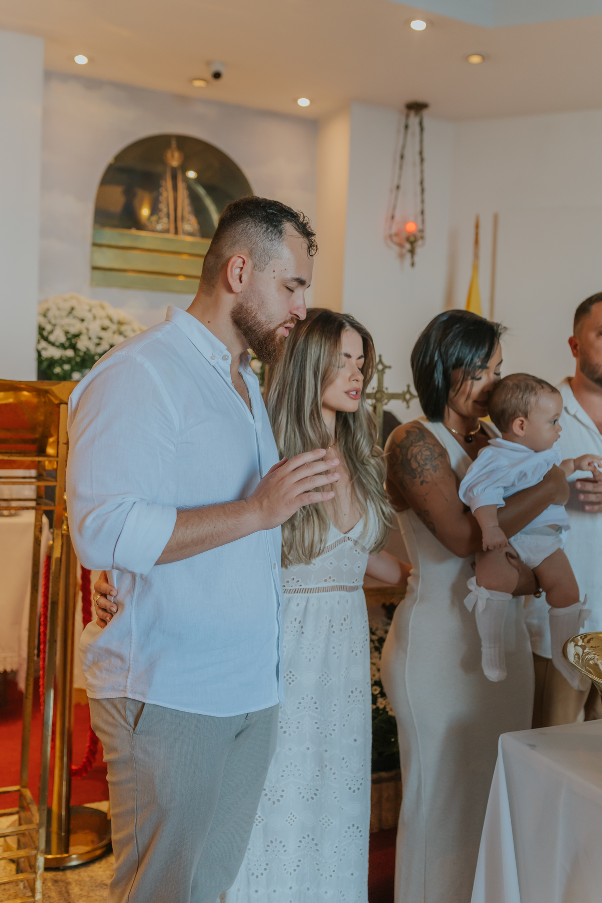 fotografia batizado batismo maitê cristo redentor Rio de Janeiro rj fotografa família cerimonia 