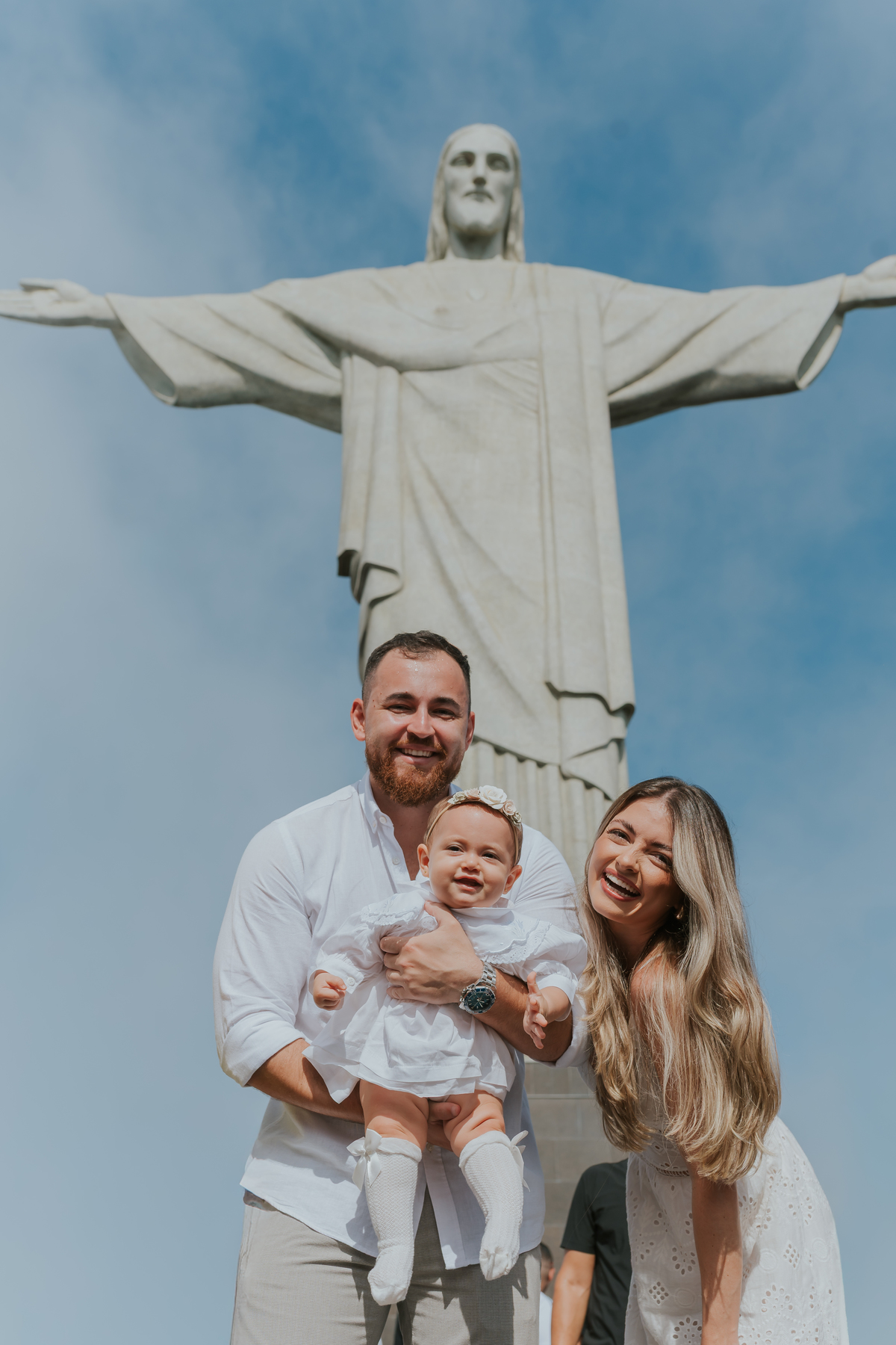 fotografia batizado batismo maitê cristo redentor Rio de Janeiro rj fotografa família cerimonia 