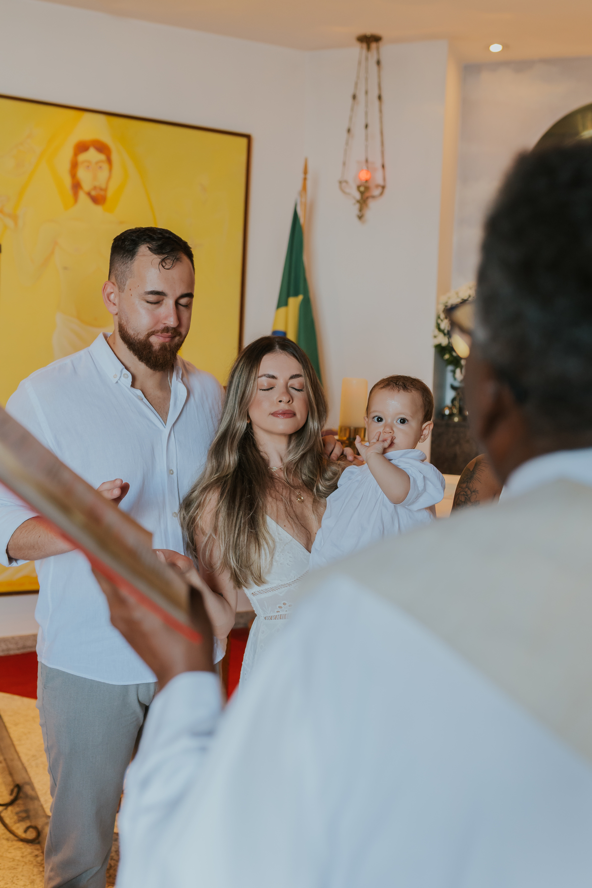 fotografia batizado batismo maitê cristo redentor Rio de Janeiro rj fotografa família cerimonia 
