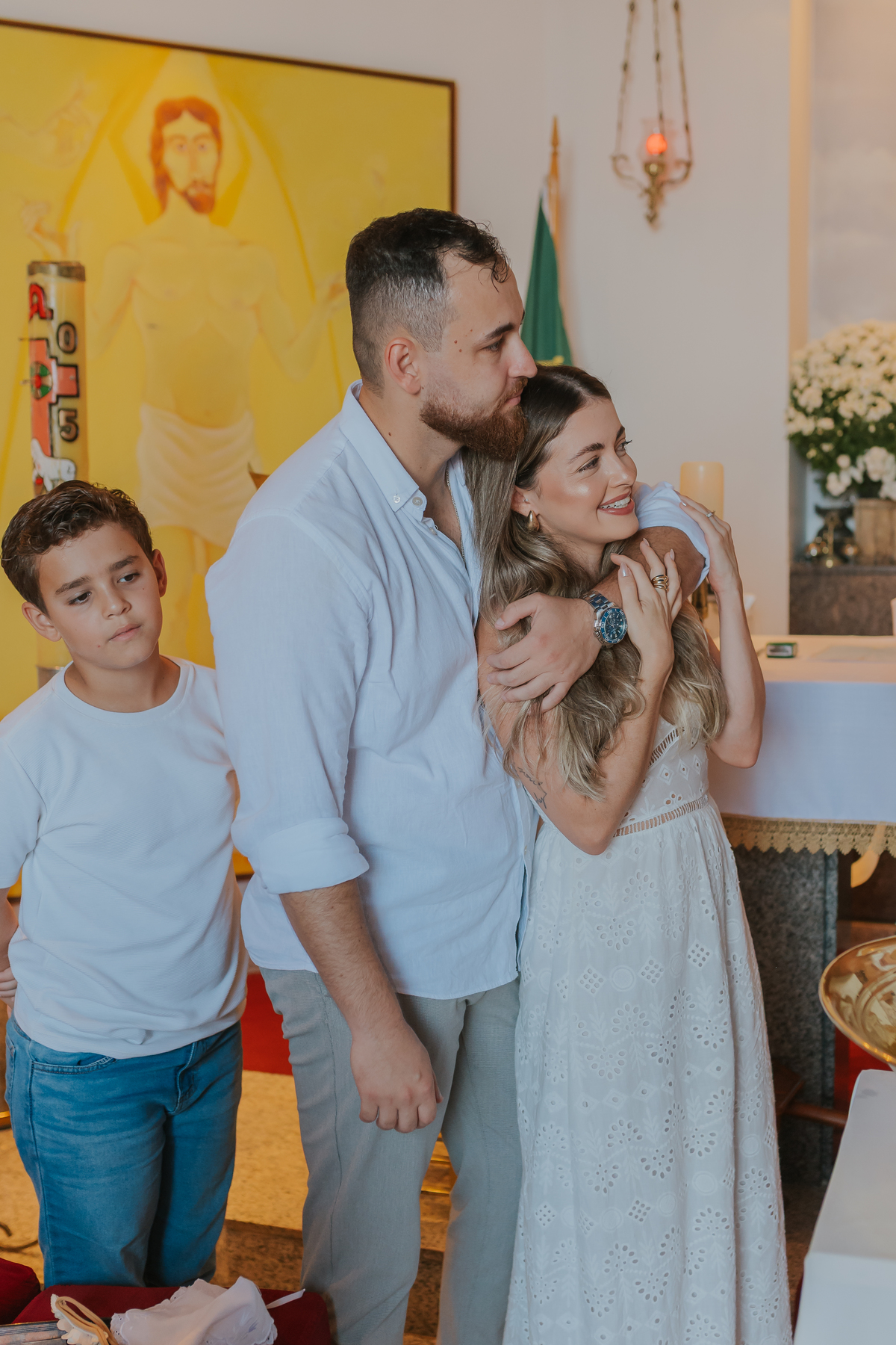 fotografia batizado batismo maitê cristo redentor Rio de Janeiro rj fotografa família cerimonia 