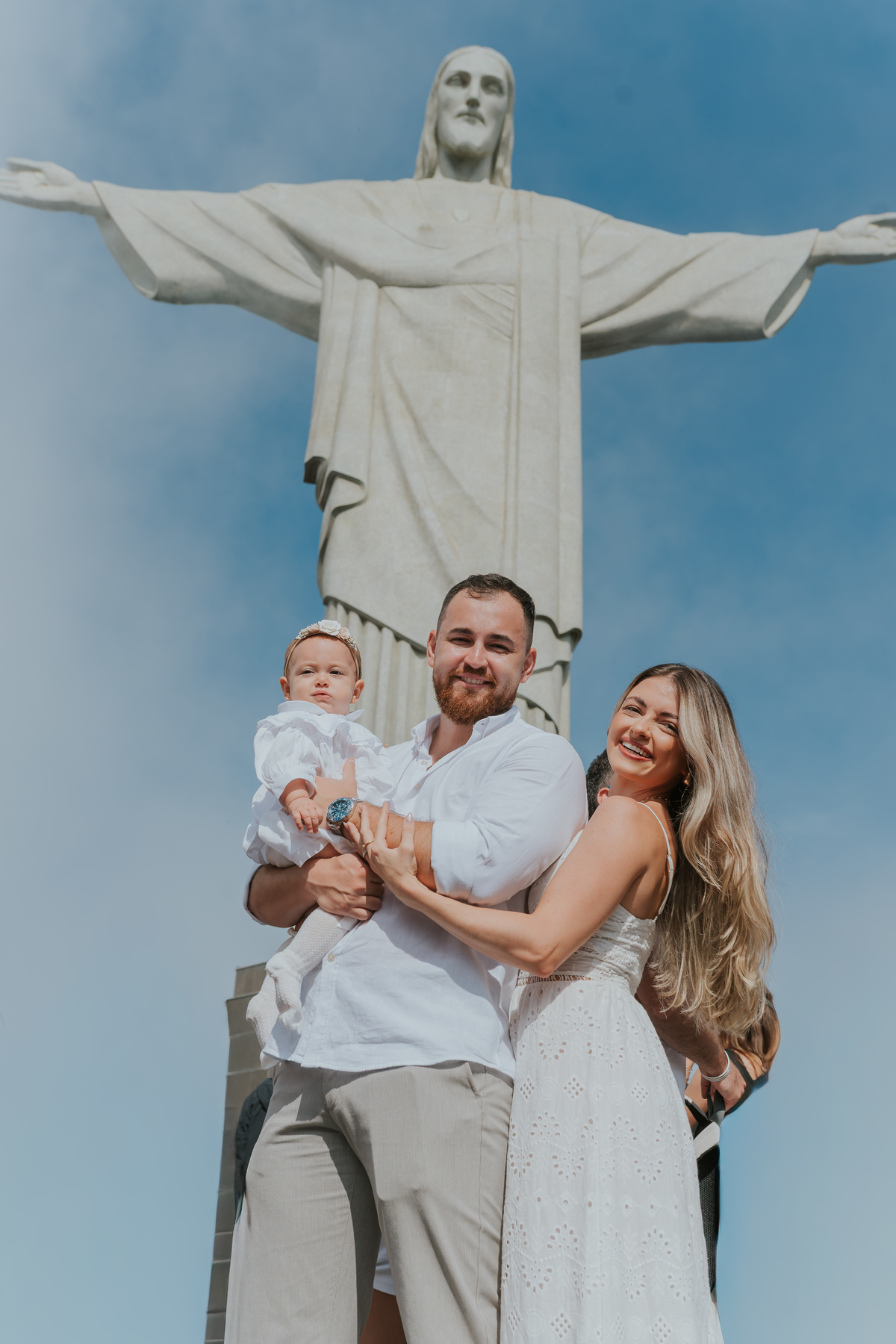 fotografia batizado batismo maitê cristo redentor Rio de Janeiro rj fotografa família cerimonia 