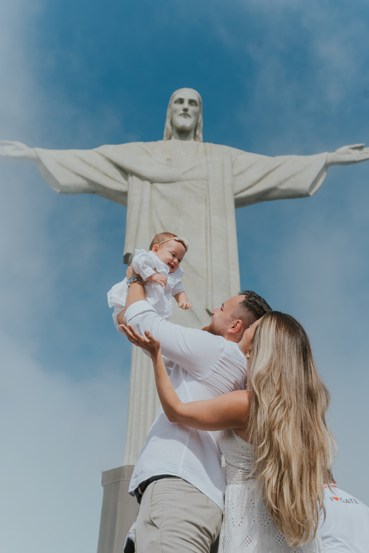 fotografia batizado batismo maitê cristo redentor Rio de Janeiro rj fotografa família cerimonia 