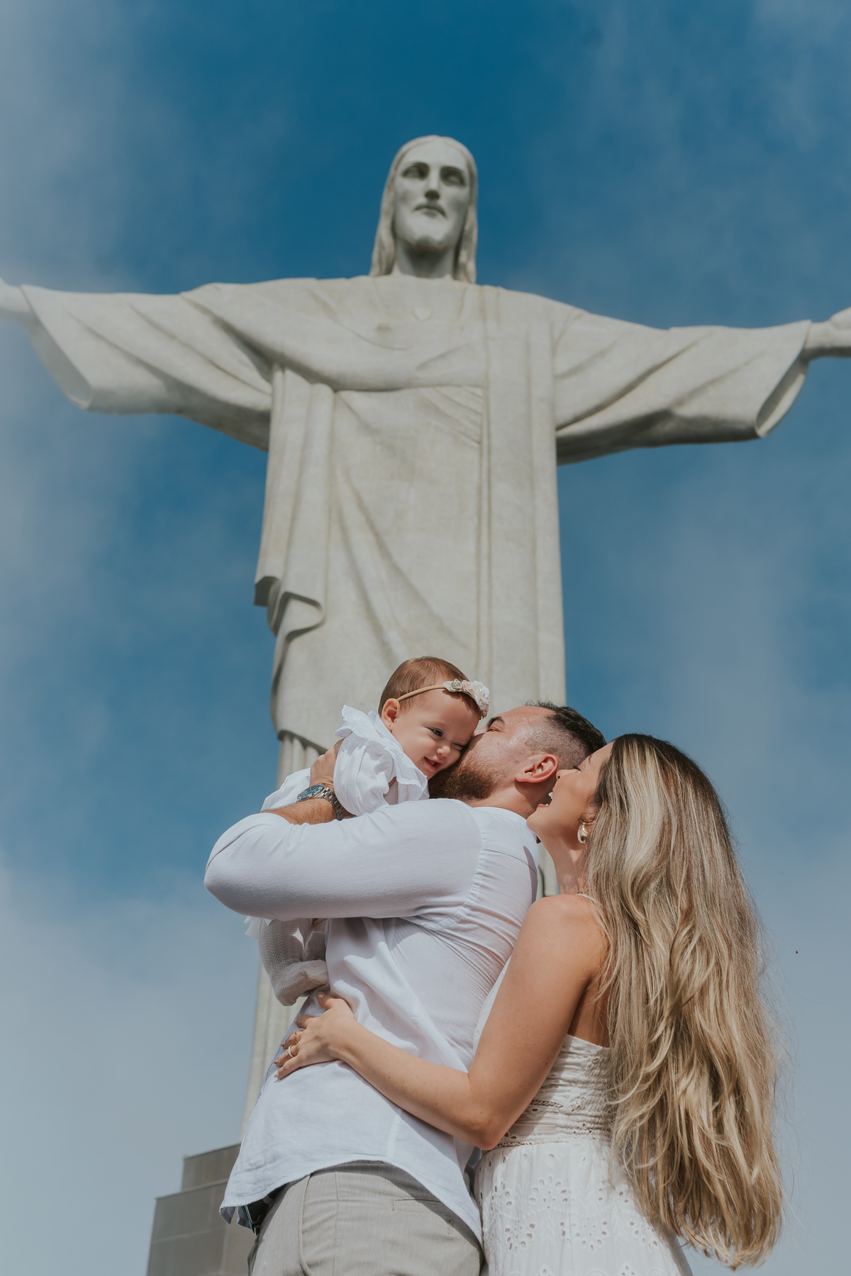 fotografia batizado batismo maitê cristo redentor Rio de Janeiro rj fotografa família cerimonia 