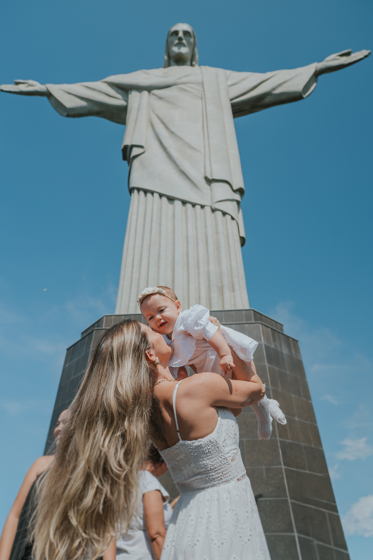 fotografia batizado batismo maitê cristo redentor Rio de Janeiro rj fotografa família cerimonia 