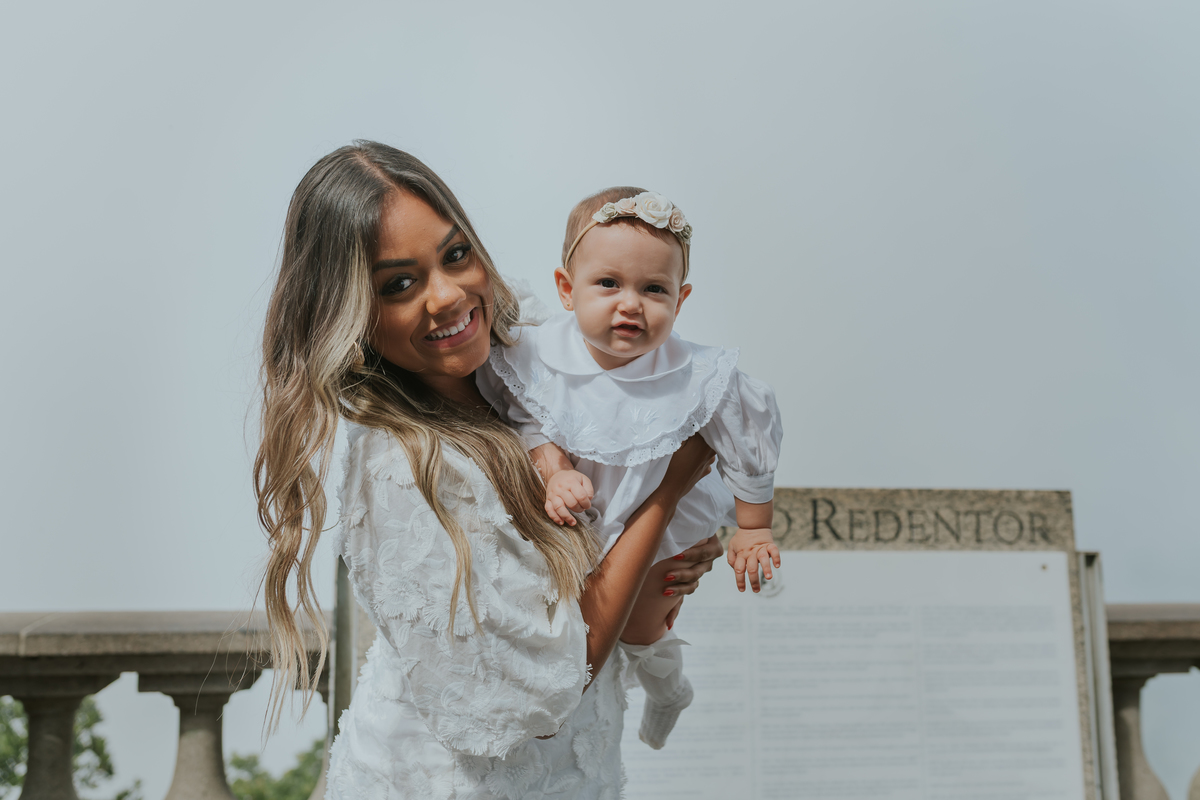 fotografia batizado batismo maitê cristo redentor Rio de Janeiro rj fotografa família cerimonia 