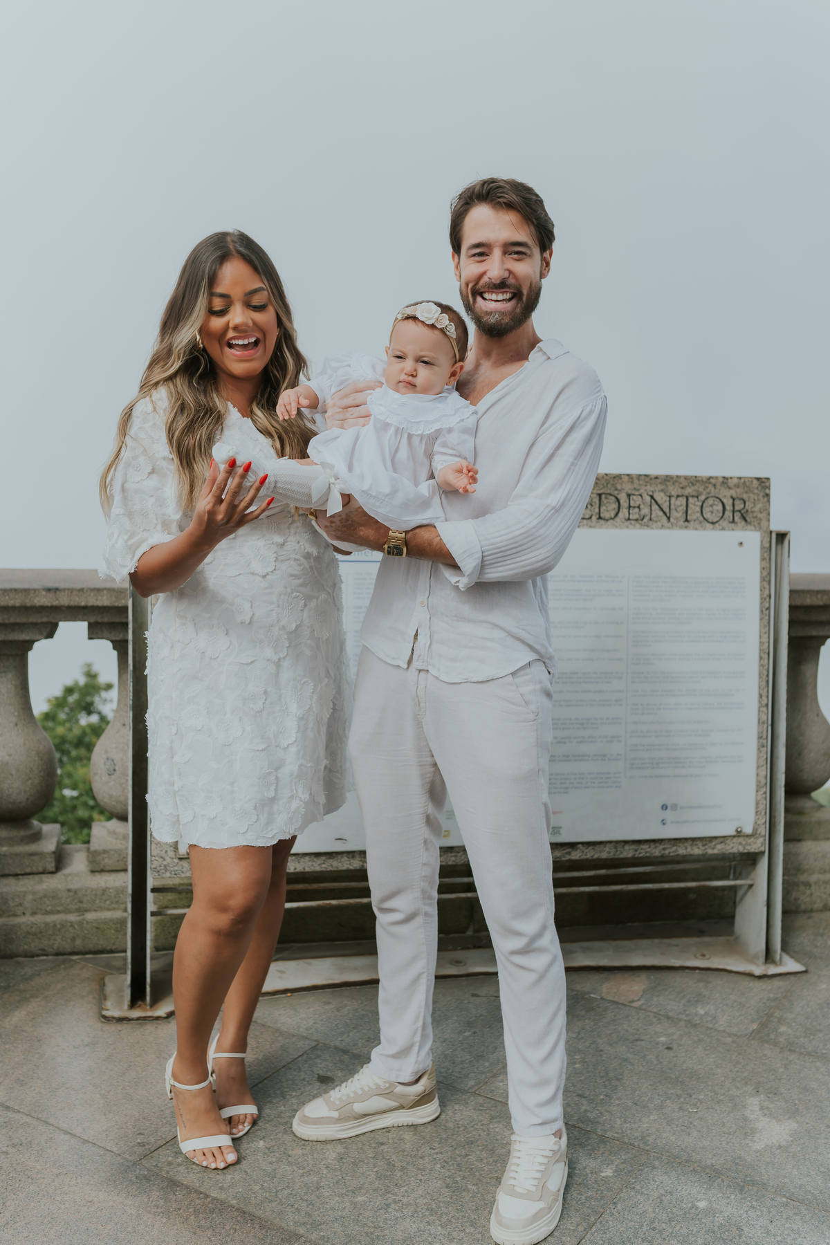 fotografia batizado batismo maitê cristo redentor Rio de Janeiro rj fotografa família cerimonia 