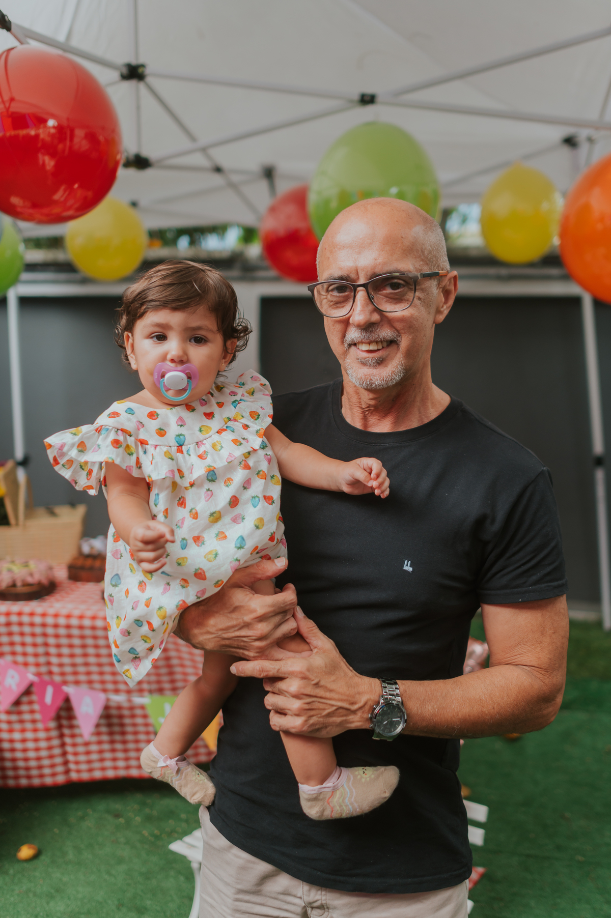 fotografia festa fotografa familia 1 ano Maria Julia tema piquenique local vibra clube ilha do governador Rio de Janeiro rj 
