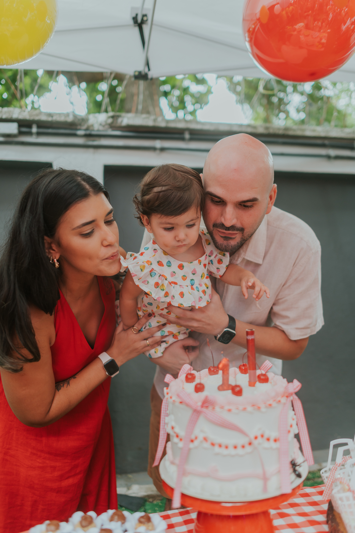 fotografia festa fotografa familia 1 ano Maria Julia tema piquenique local vibra clube ilha do governador Rio de Janeiro rj 