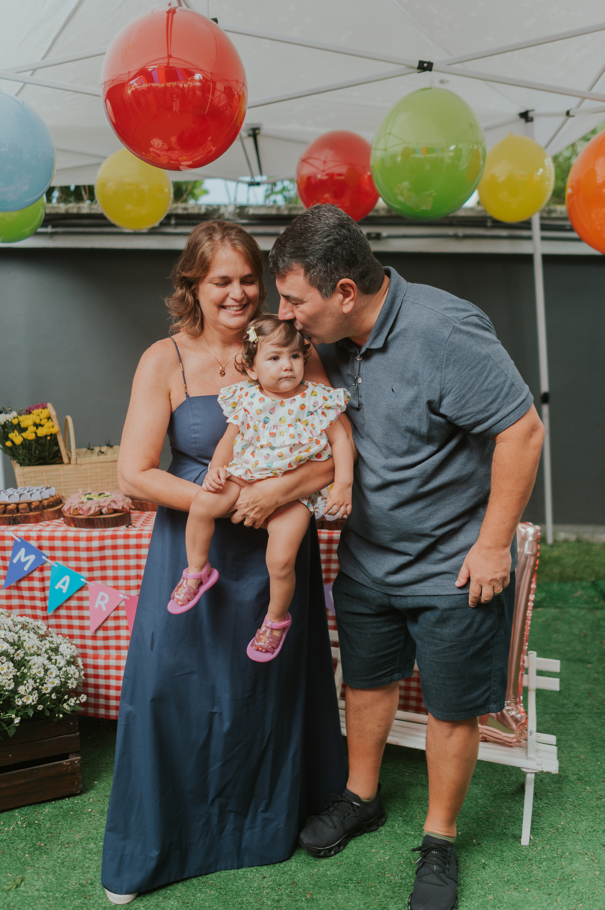 fotografia festa fotografa familia 1 ano Maria Julia tema piquenique local vibra clube ilha do governador Rio de Janeiro rj 