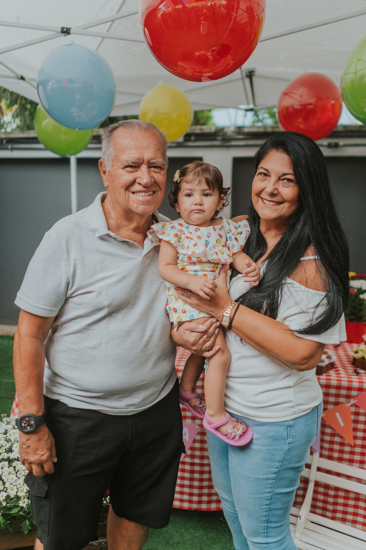 fotografia festa fotografa familia 1 ano Maria Julia tema piquenique local vibra clube ilha do governador Rio de Janeiro rj 