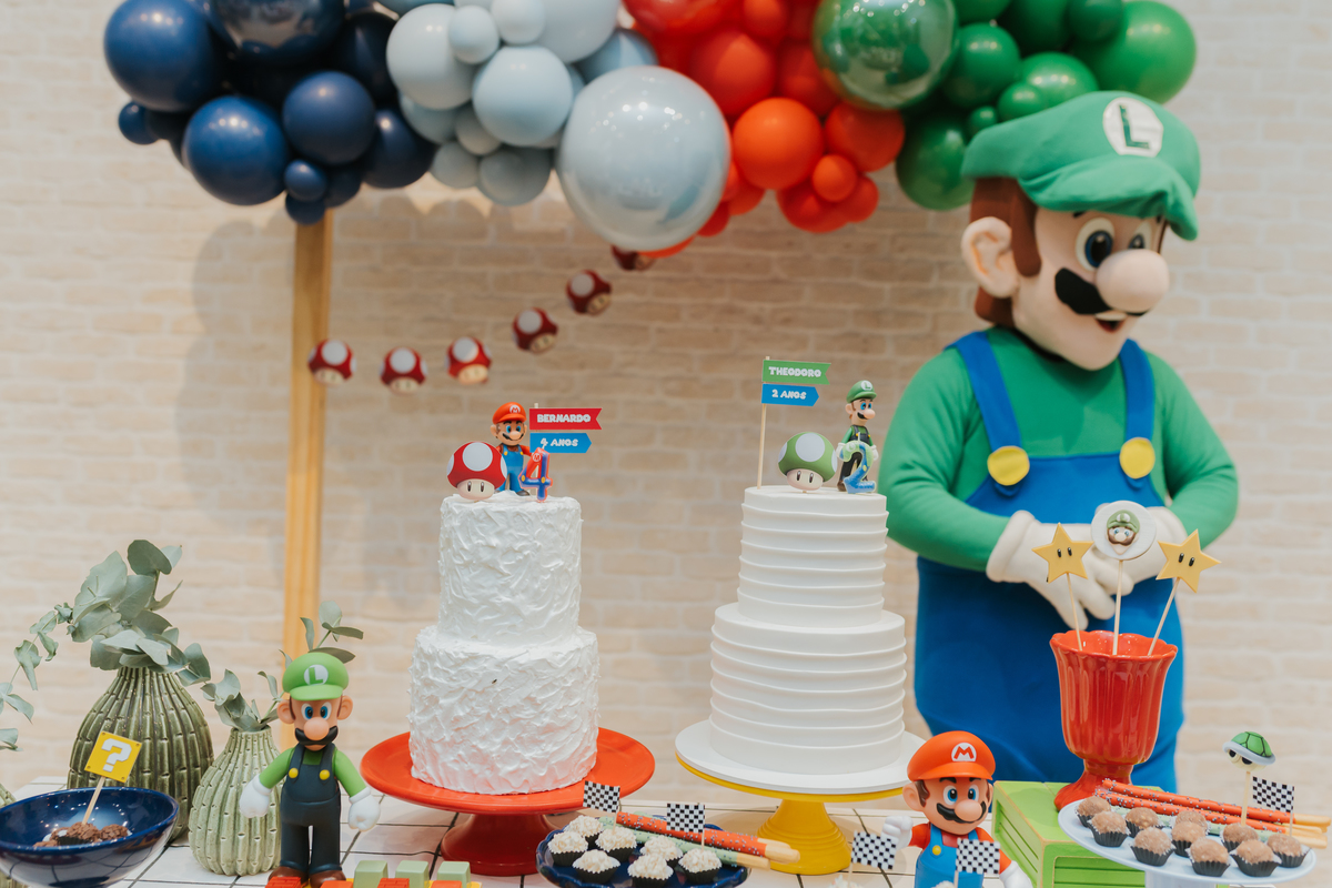 fotografia festa infantil evento fotografa Rio de Janeiro bernardo Theodoro casa belie laranjeiras tema Mario rj 